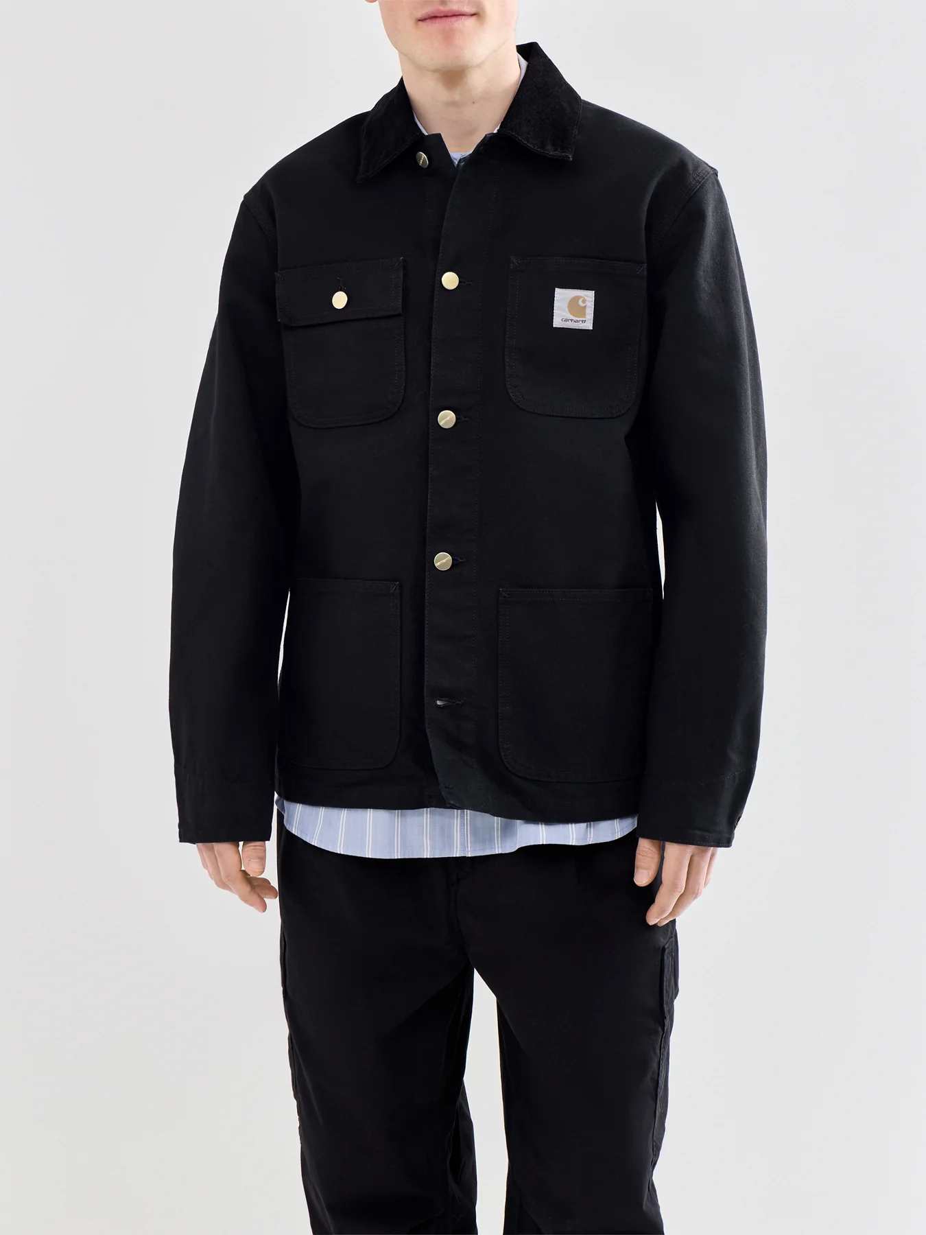 Michigan Chore Jacket Black - Image 4