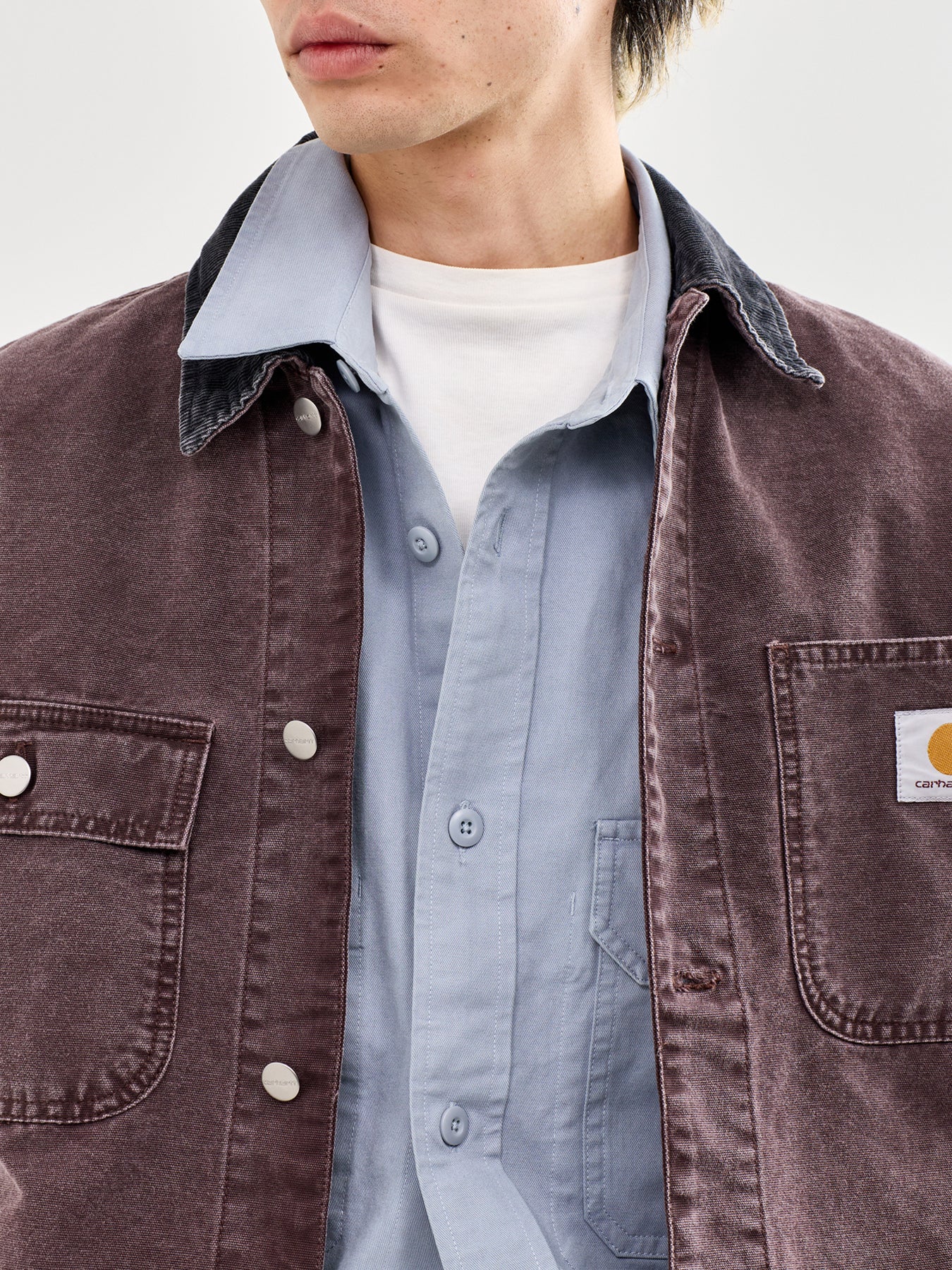 Reno Shirt Jacket Grey - Image 3