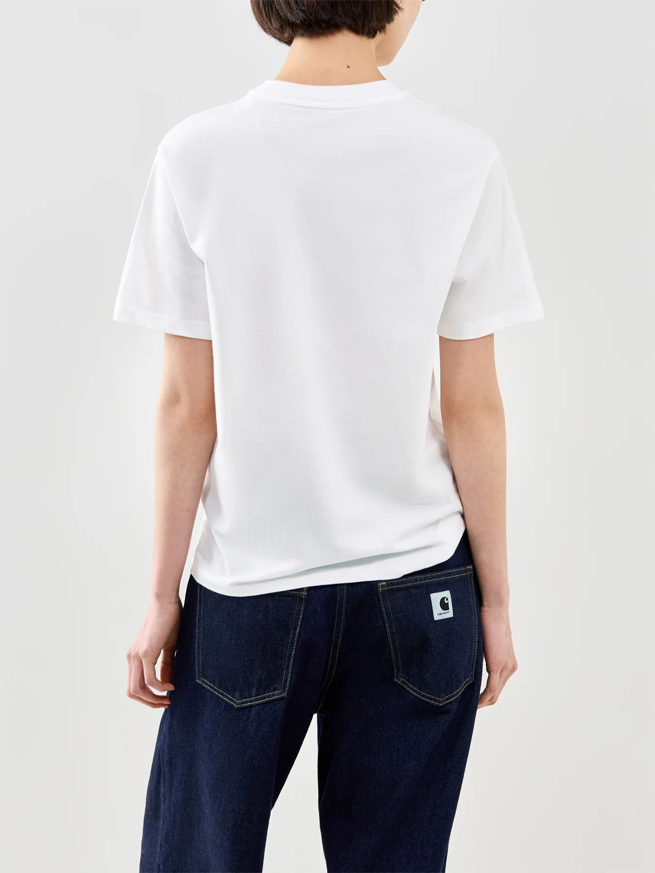 Pocket T Shirt White - Image 5