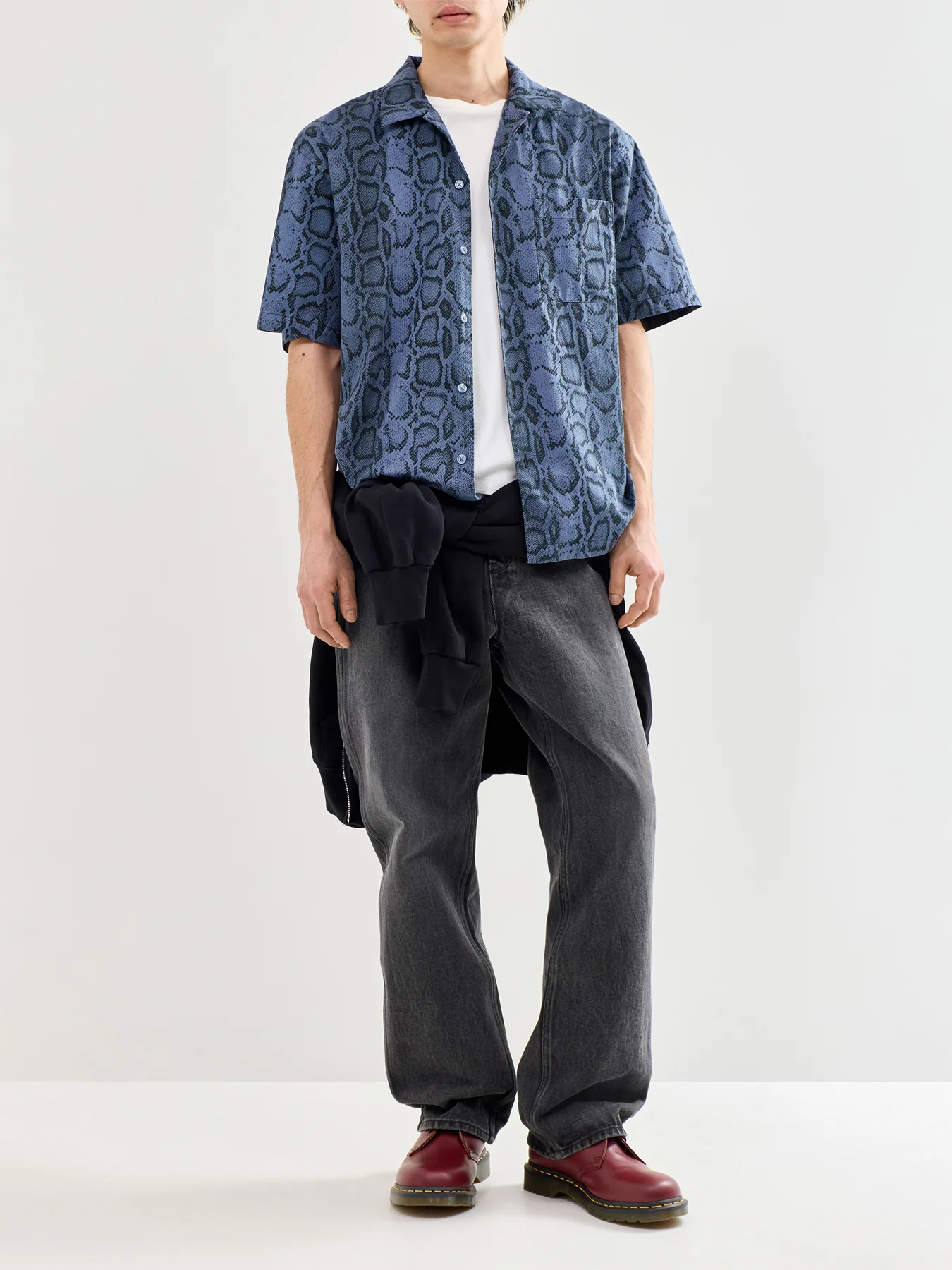 Snake Camo Short Sleeve Shirt - Image 2