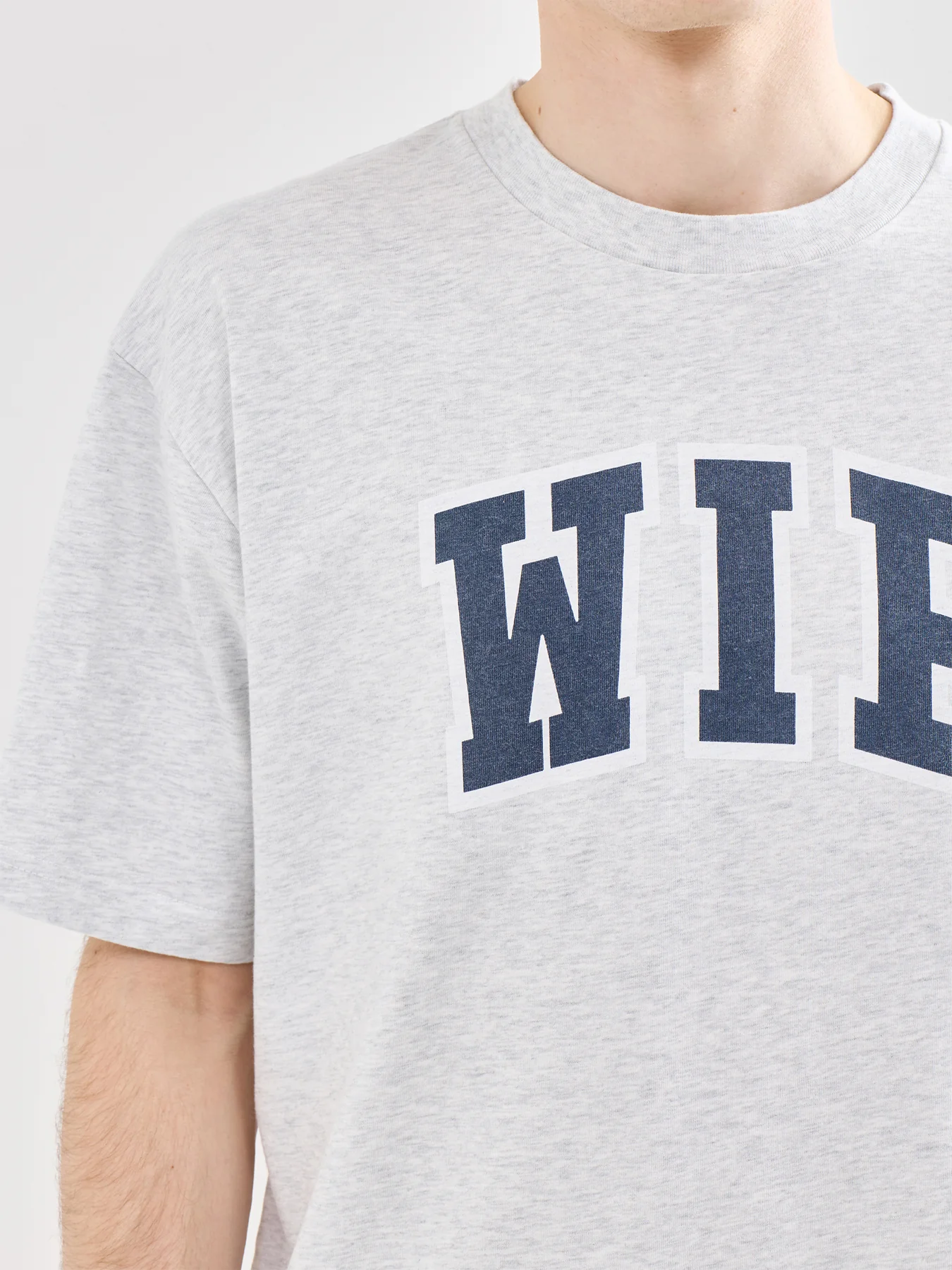 WIP III Organic Cotton T-Shirt Grey - Image 3