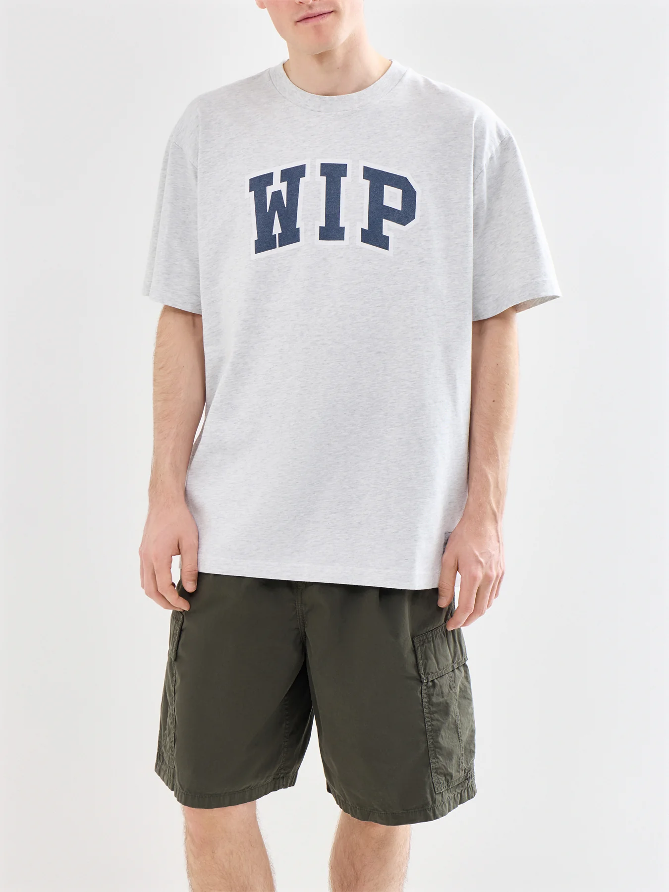 WIP III Organic Cotton T-Shirt Grey - Image 4