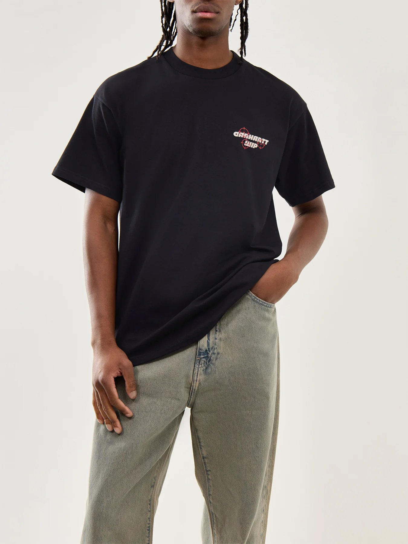 Short Sleeve Wiptopia T-Shirt Black - Image 4