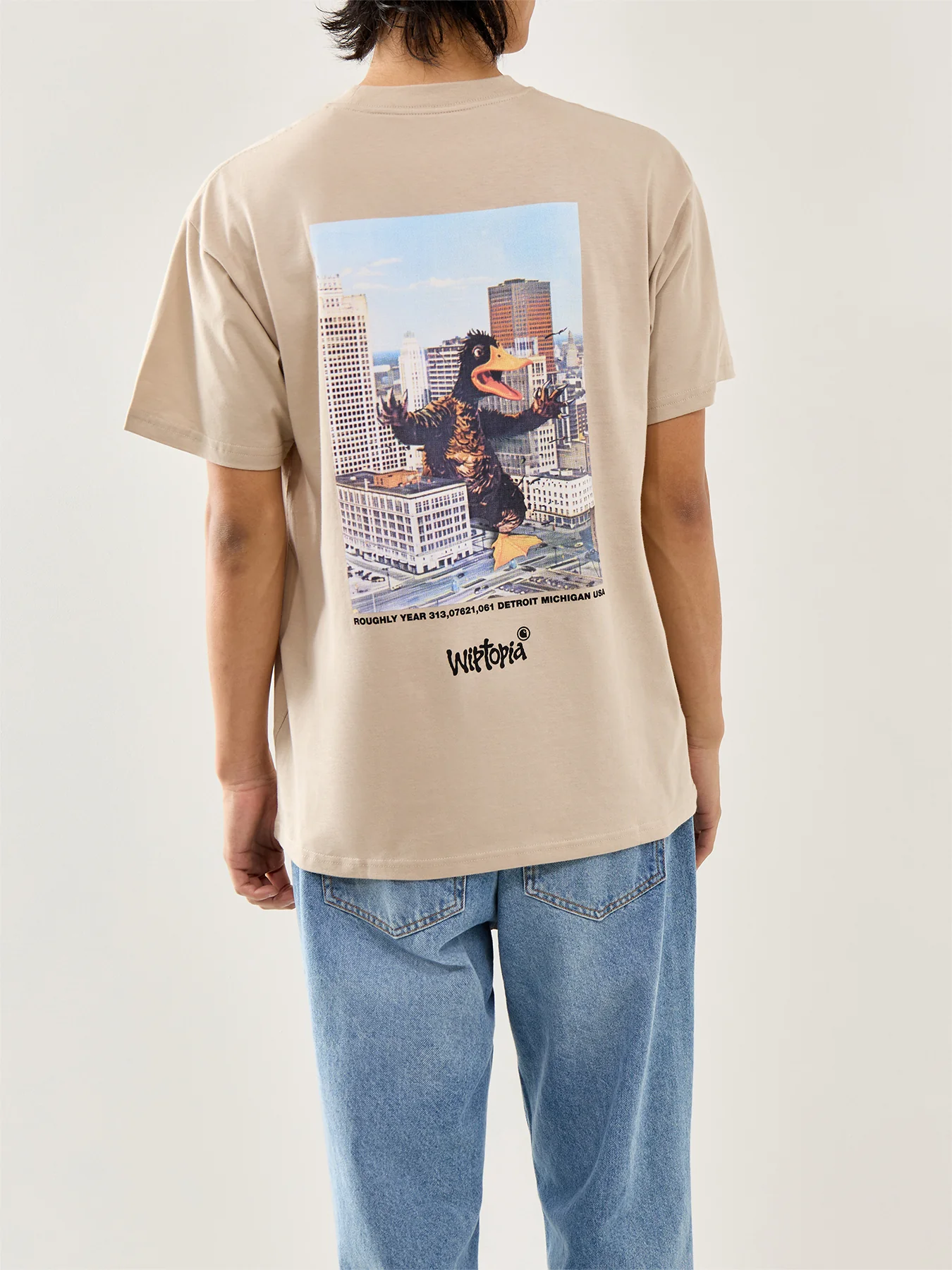 Wiptopia Cotton T-Shirt White - Image 5