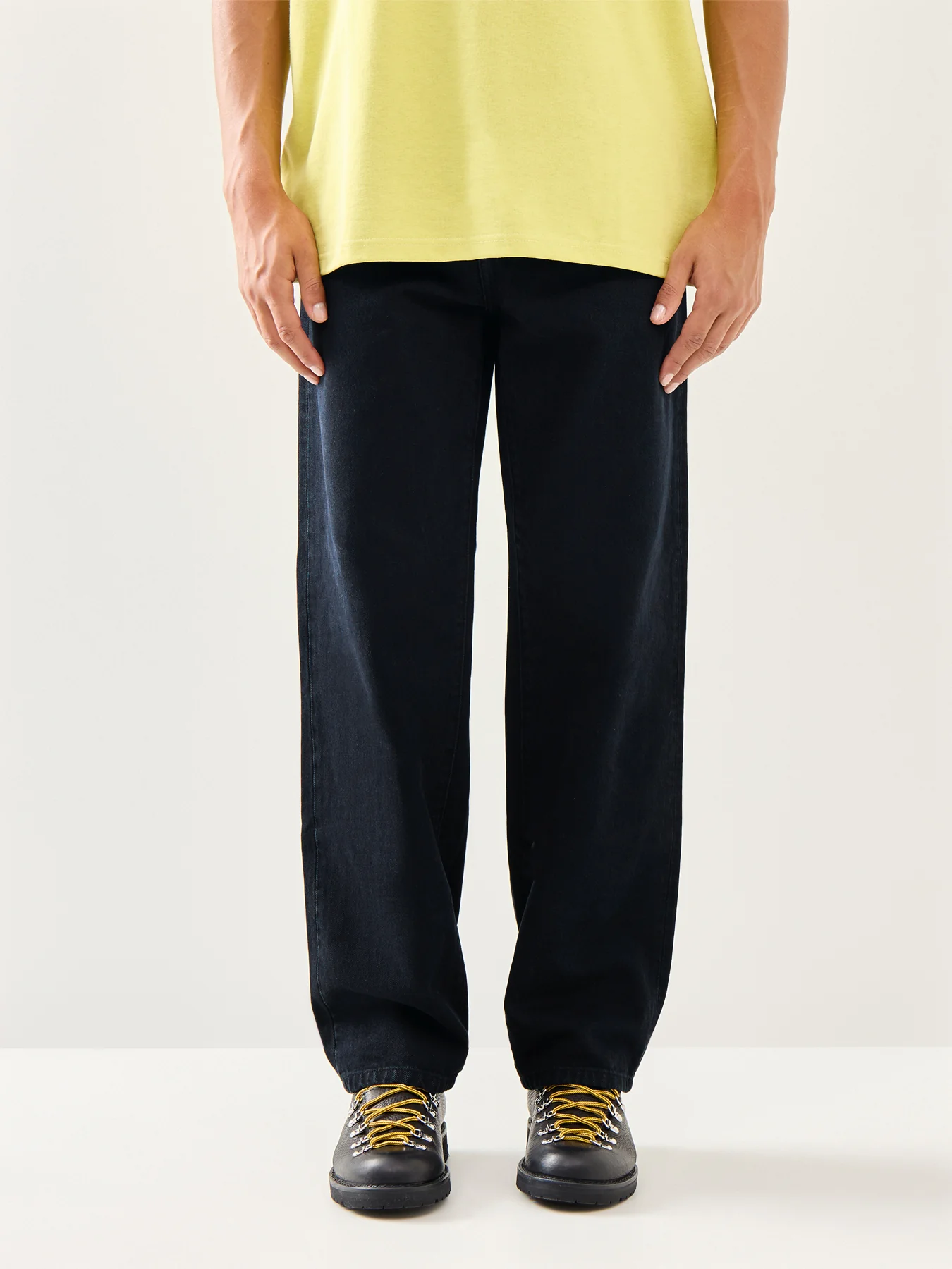 Simple Cotton Pant Dark Navy - Image 4