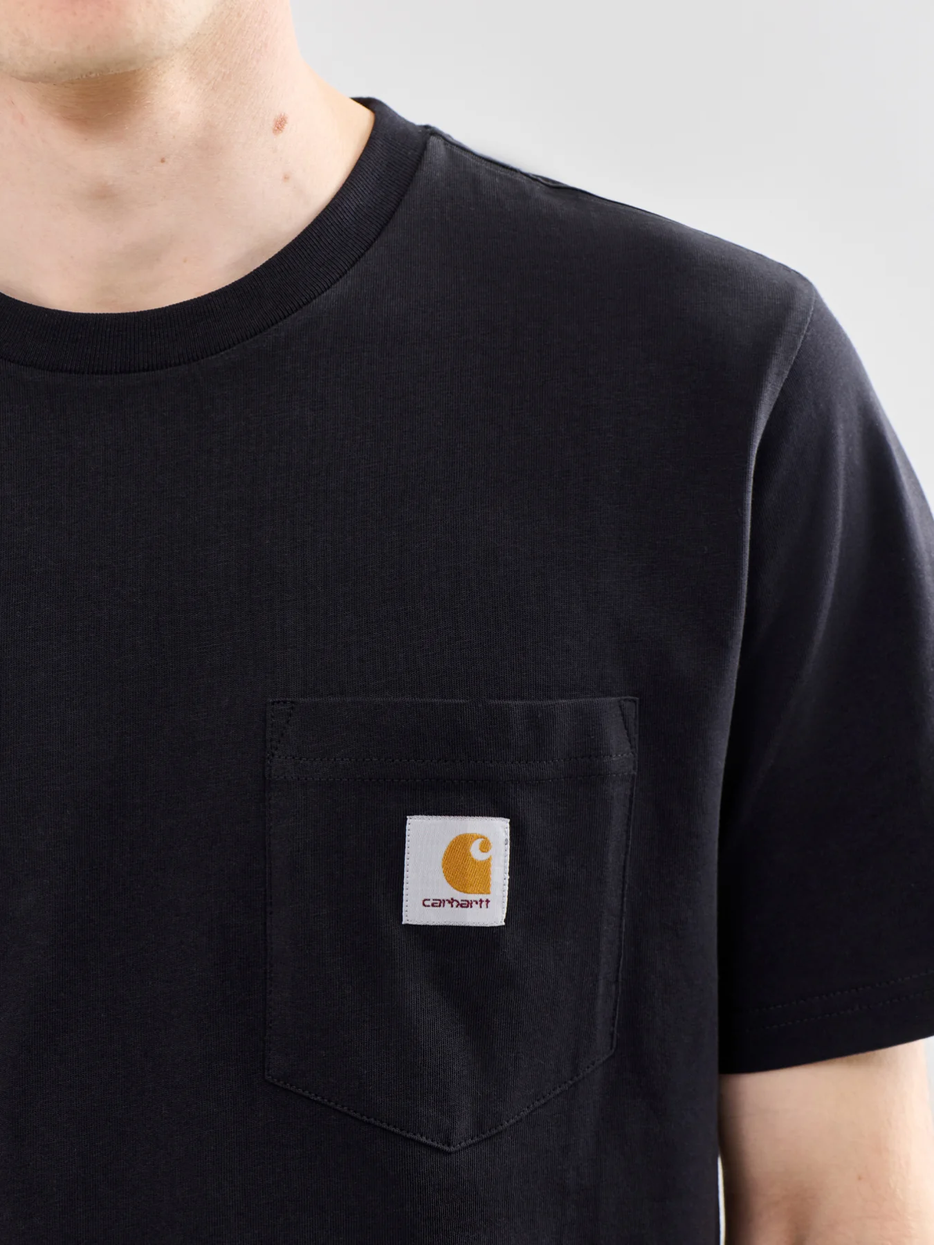 Pocket T-Shirt Black - Image 3