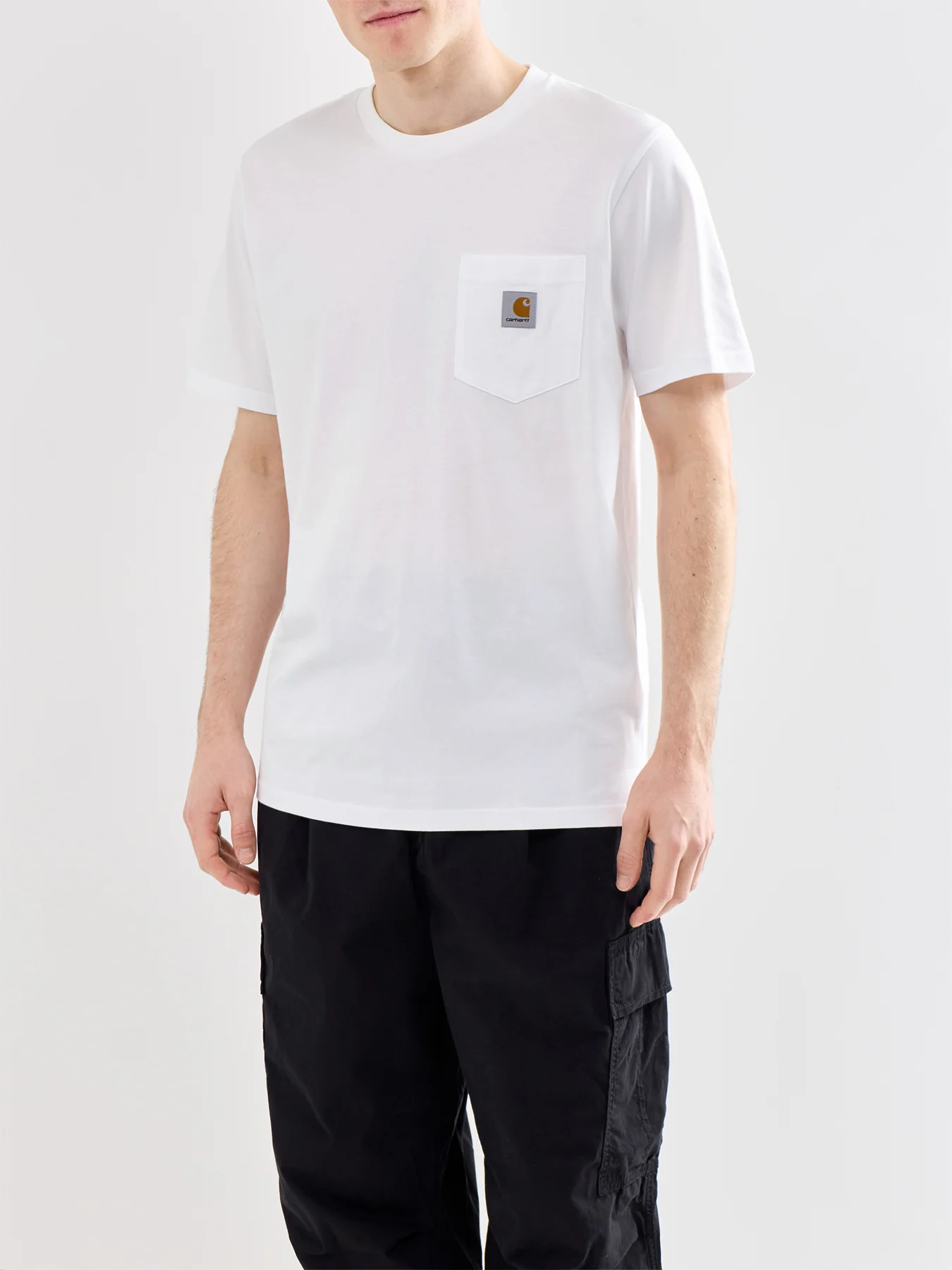 Pocket T-Shirt White - Image 4