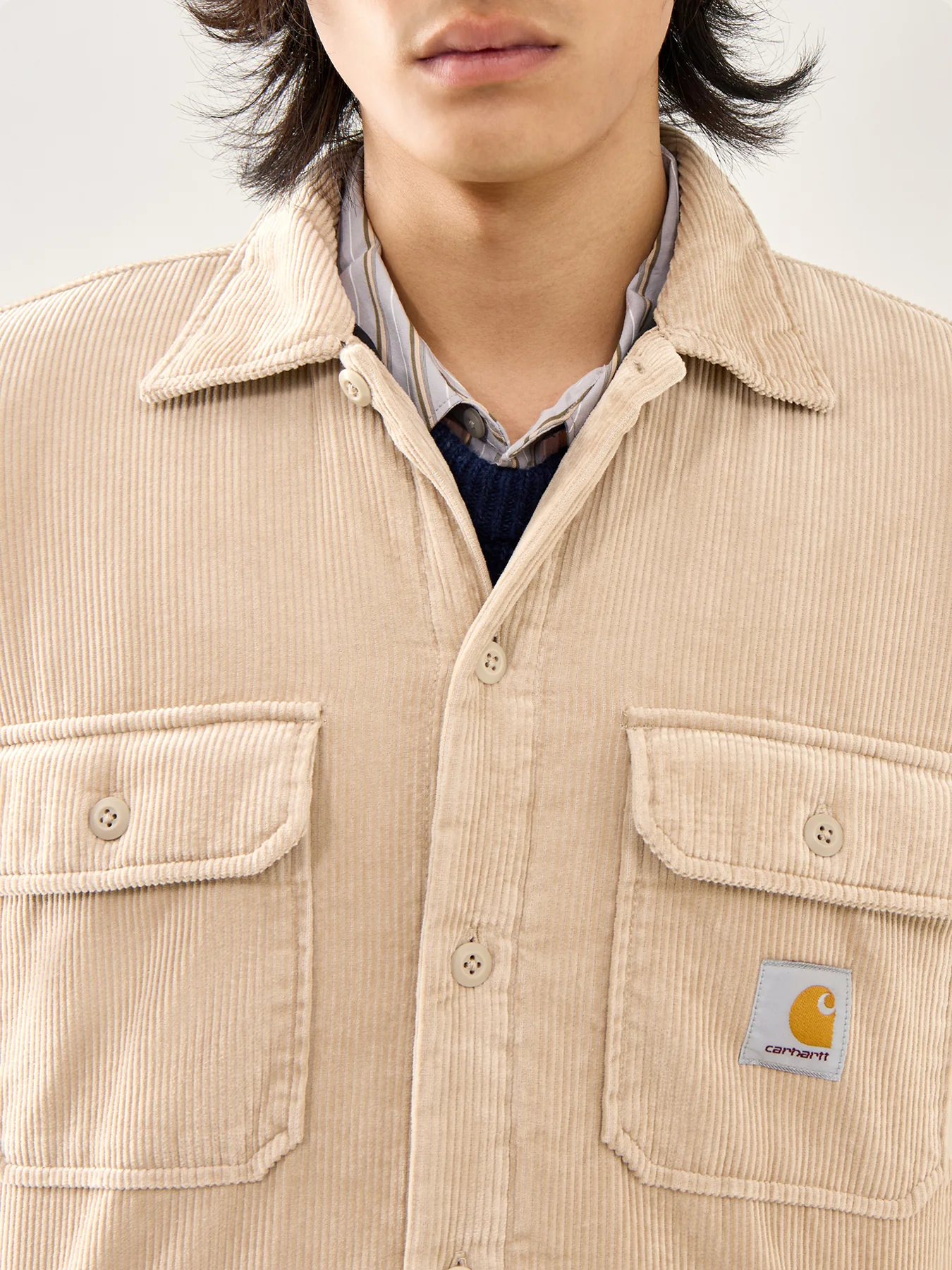 Whitsome Shirt Jacket Brown - Image 3