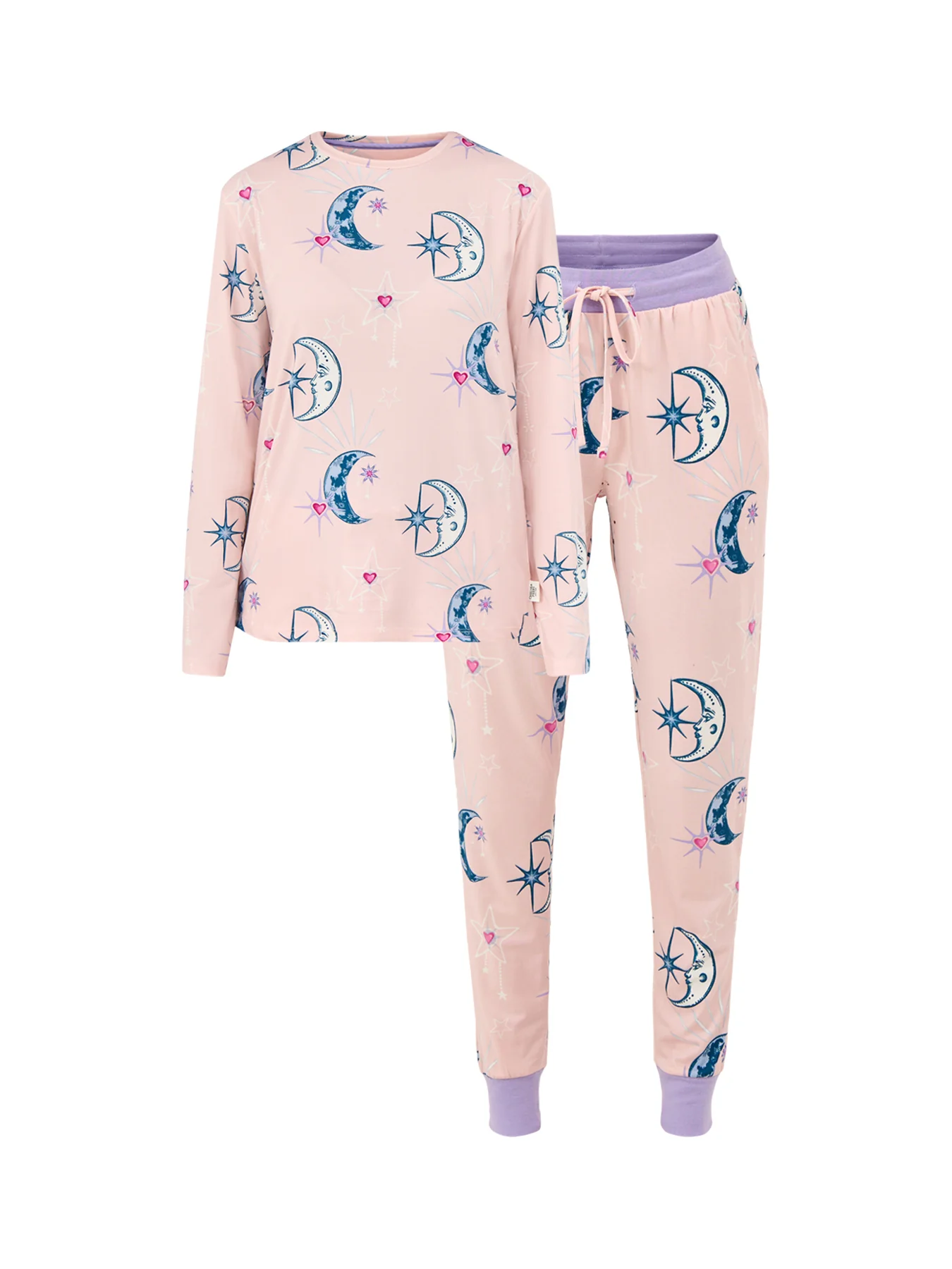 Pink Night Sky Long Set