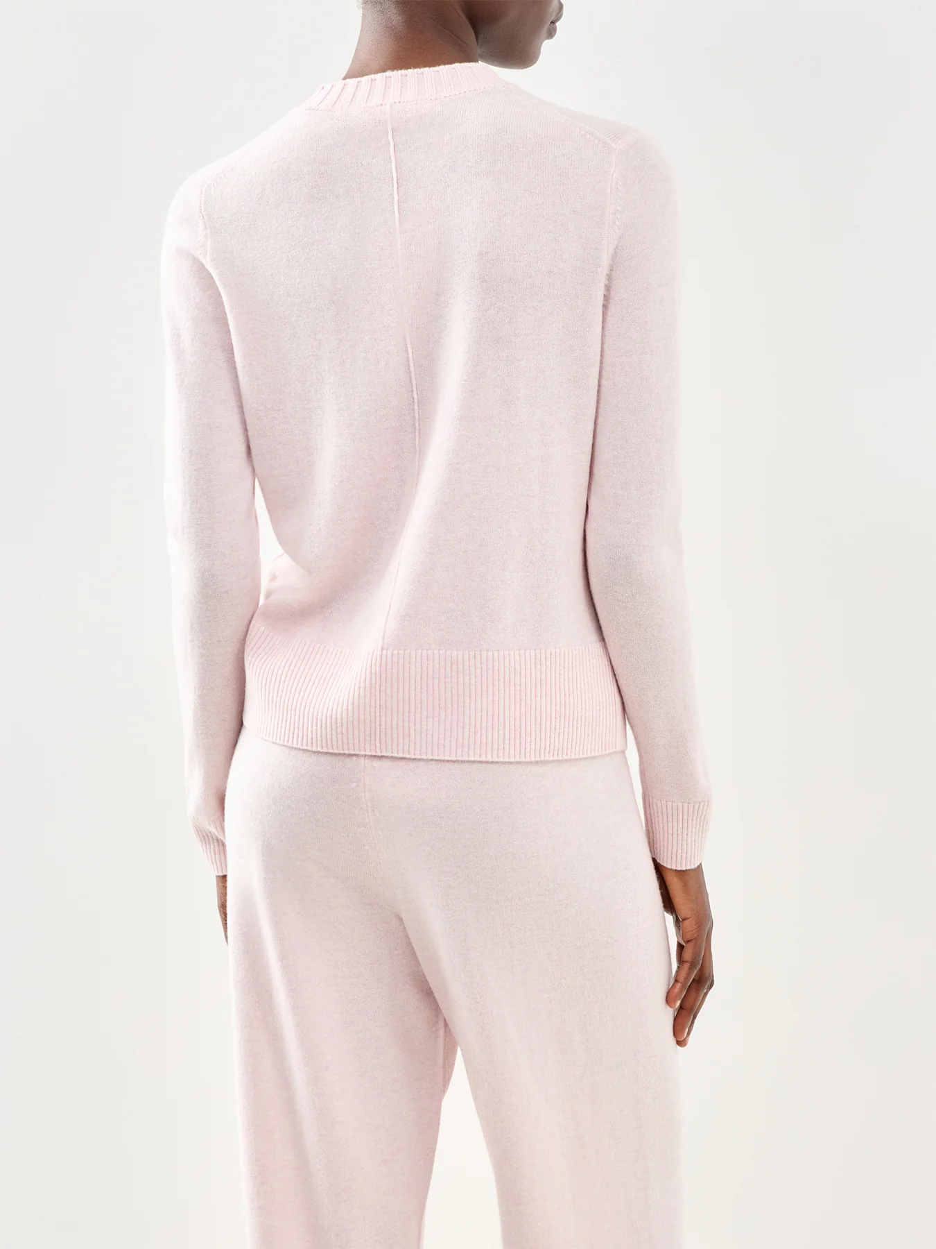 Cropped Sporty Jumper Pink - Image 5
