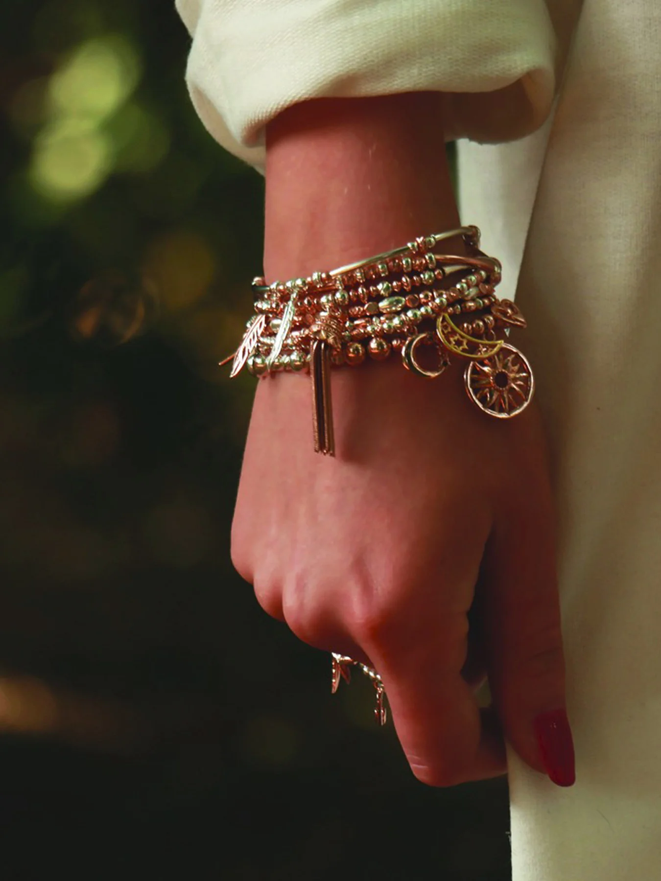 Interlocking Love Heart Bracelet - Image 2