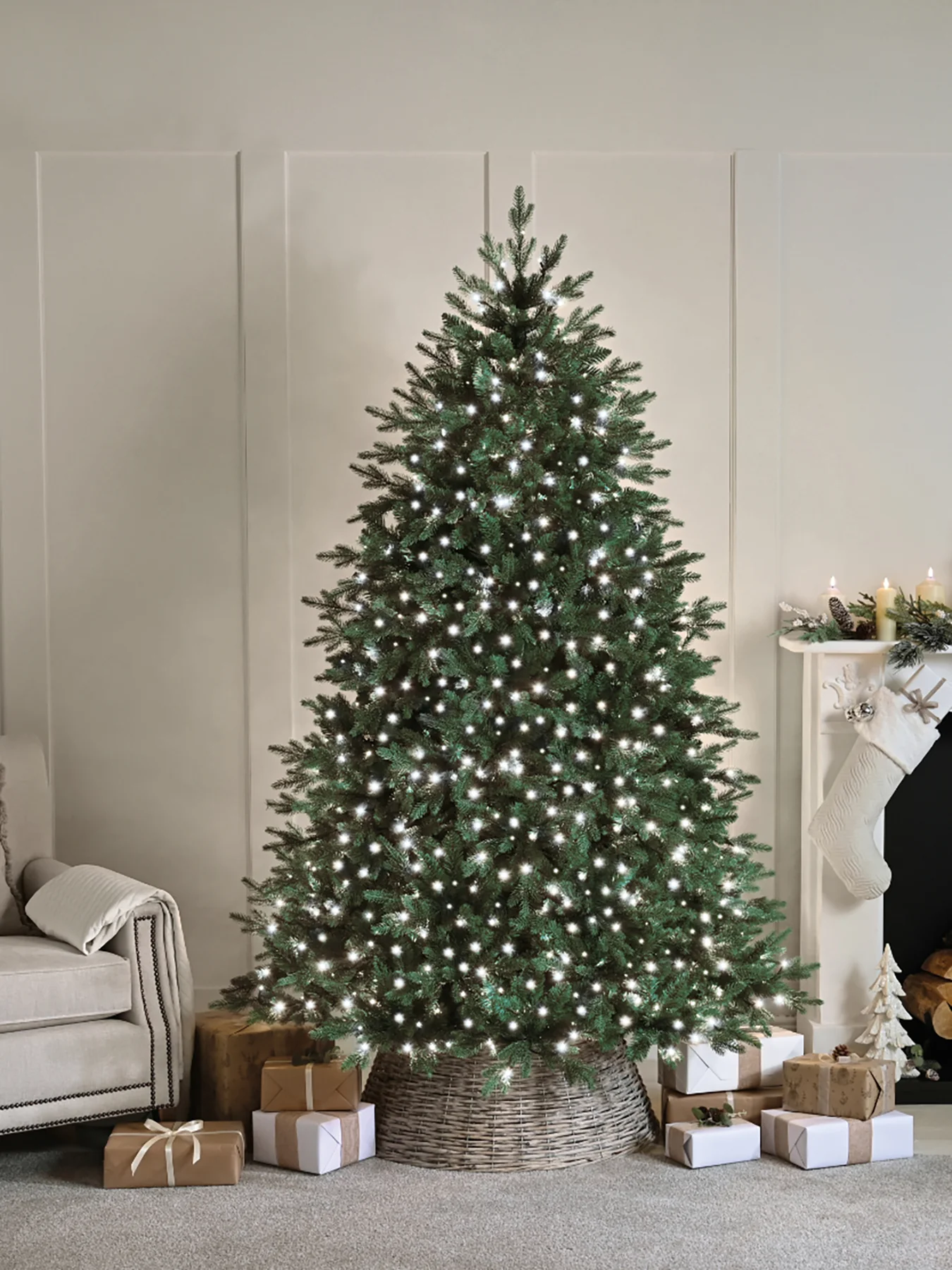 Christmas Compact Lights 1500 Cool White - Image 2