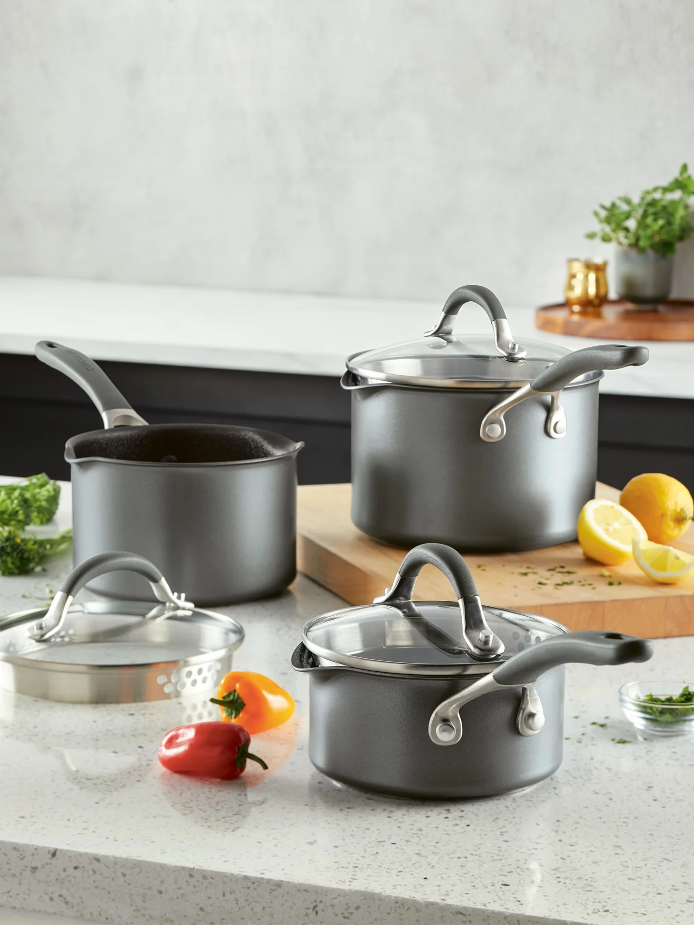 ScratchDefense A1 Series Saucepan Set 3 Piece - Image 3