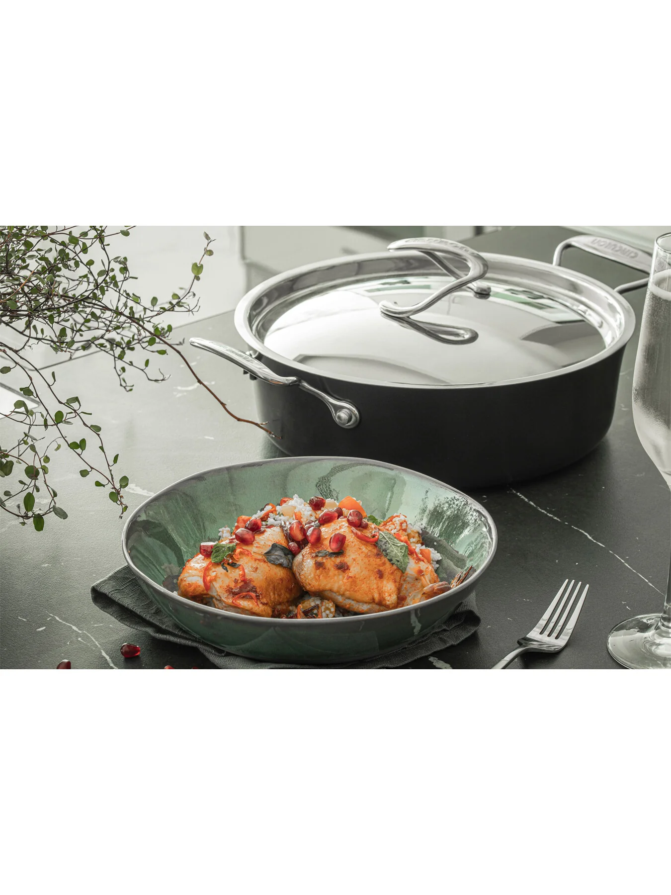 Style Hard Anodised Sauteuse 3.8L - Image 3
