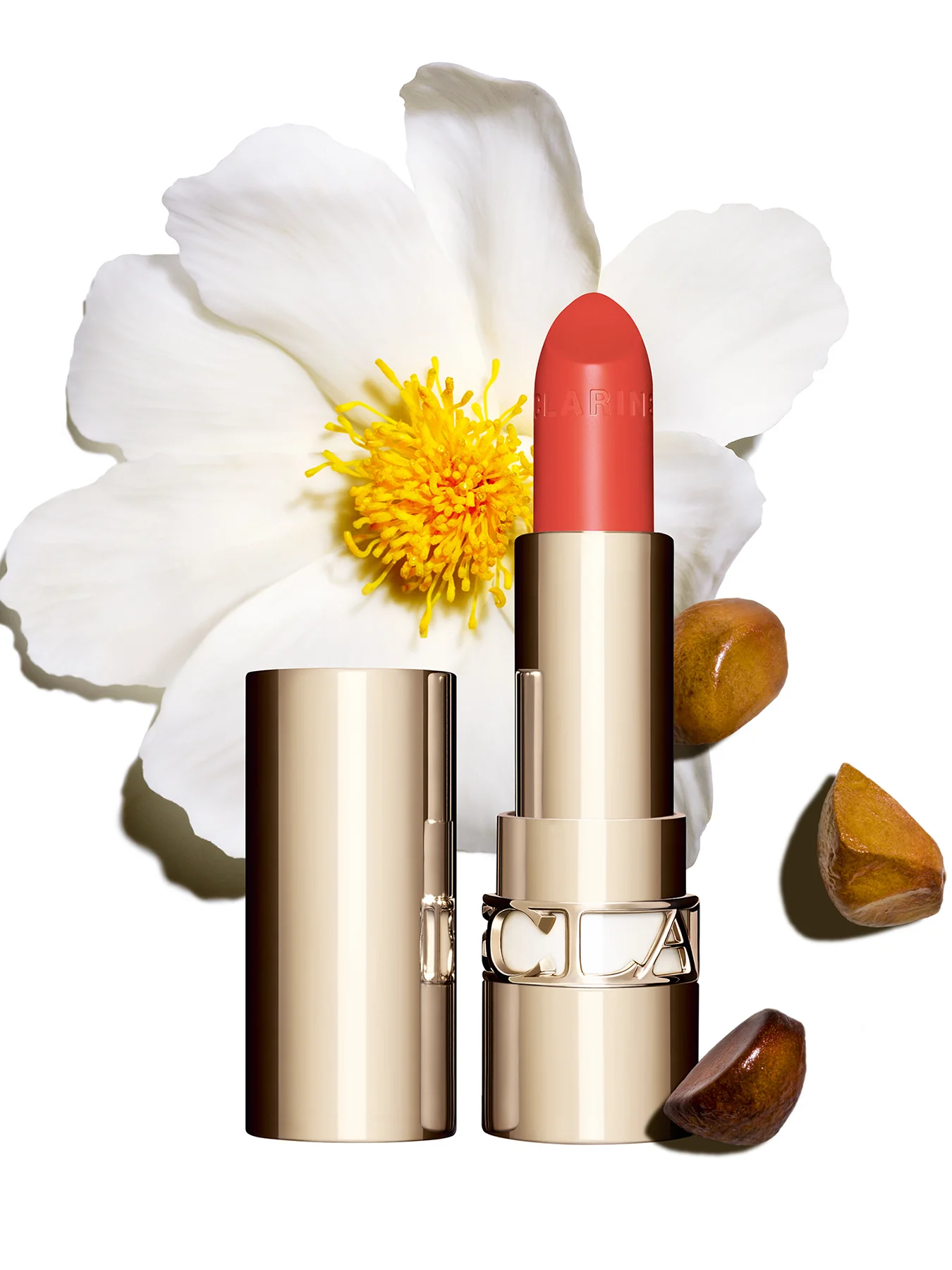 Joli Rouge Satin Lipstick Papaya - Image 4