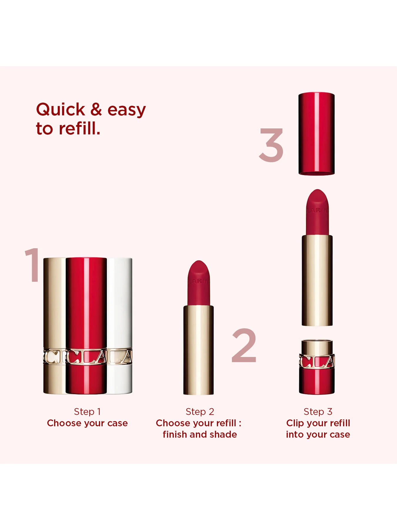Joli Rouge Velvet Lipstick Refill - Image 61