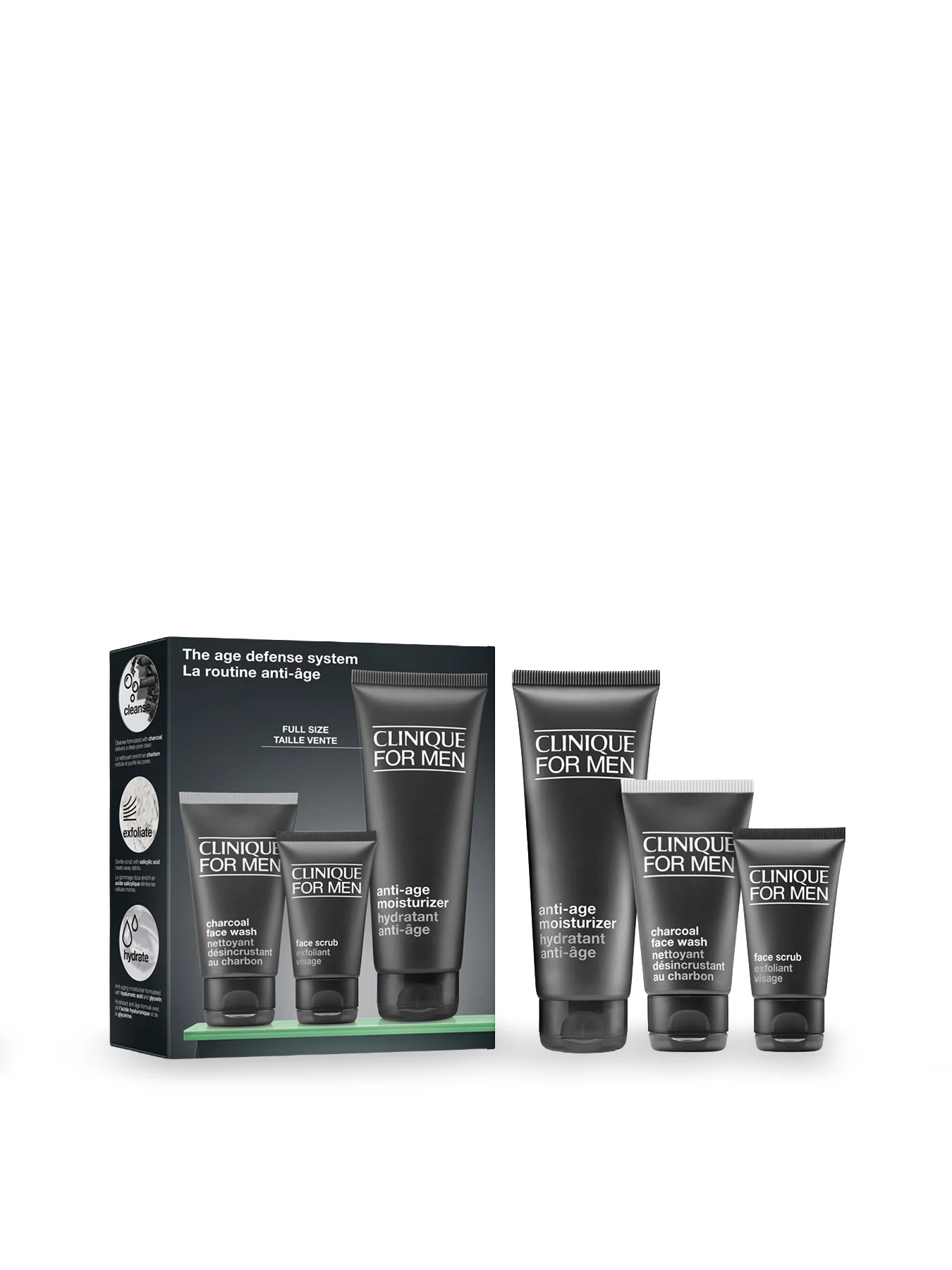 For Men The Age Defense System Skincare Set