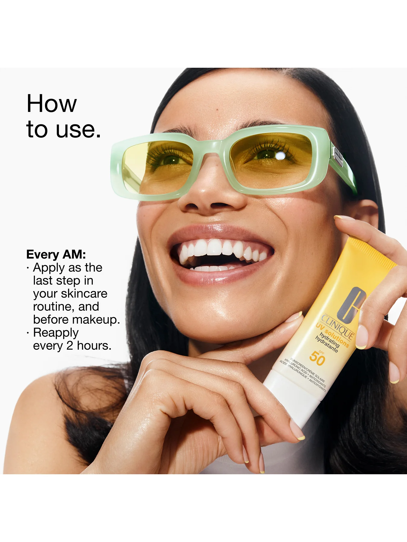 UV Solutions Hydrating Sunscreen SPF 50 40ml - Image 3