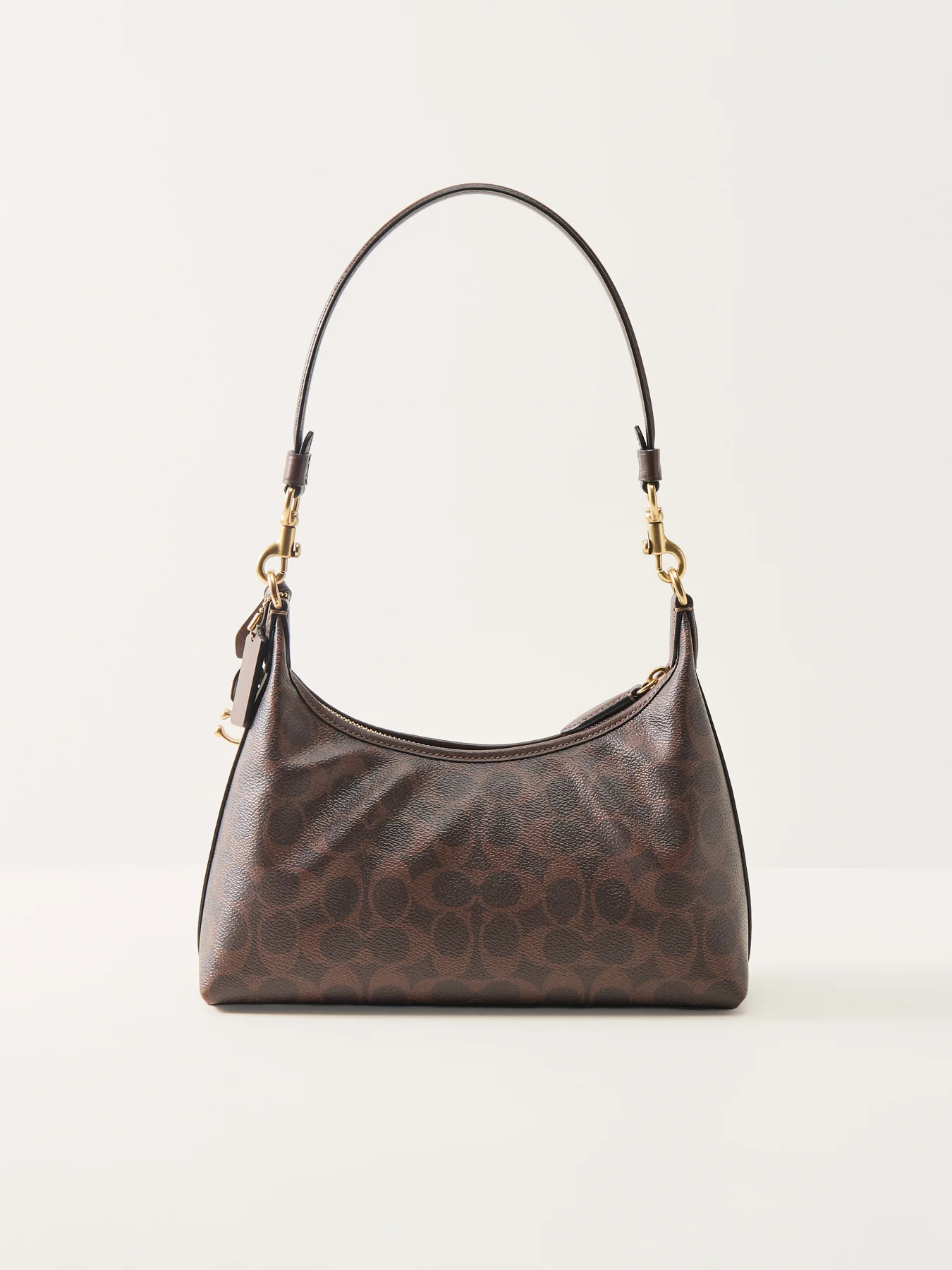 Signature Shoulder Bag Canvas Beige - Image 3