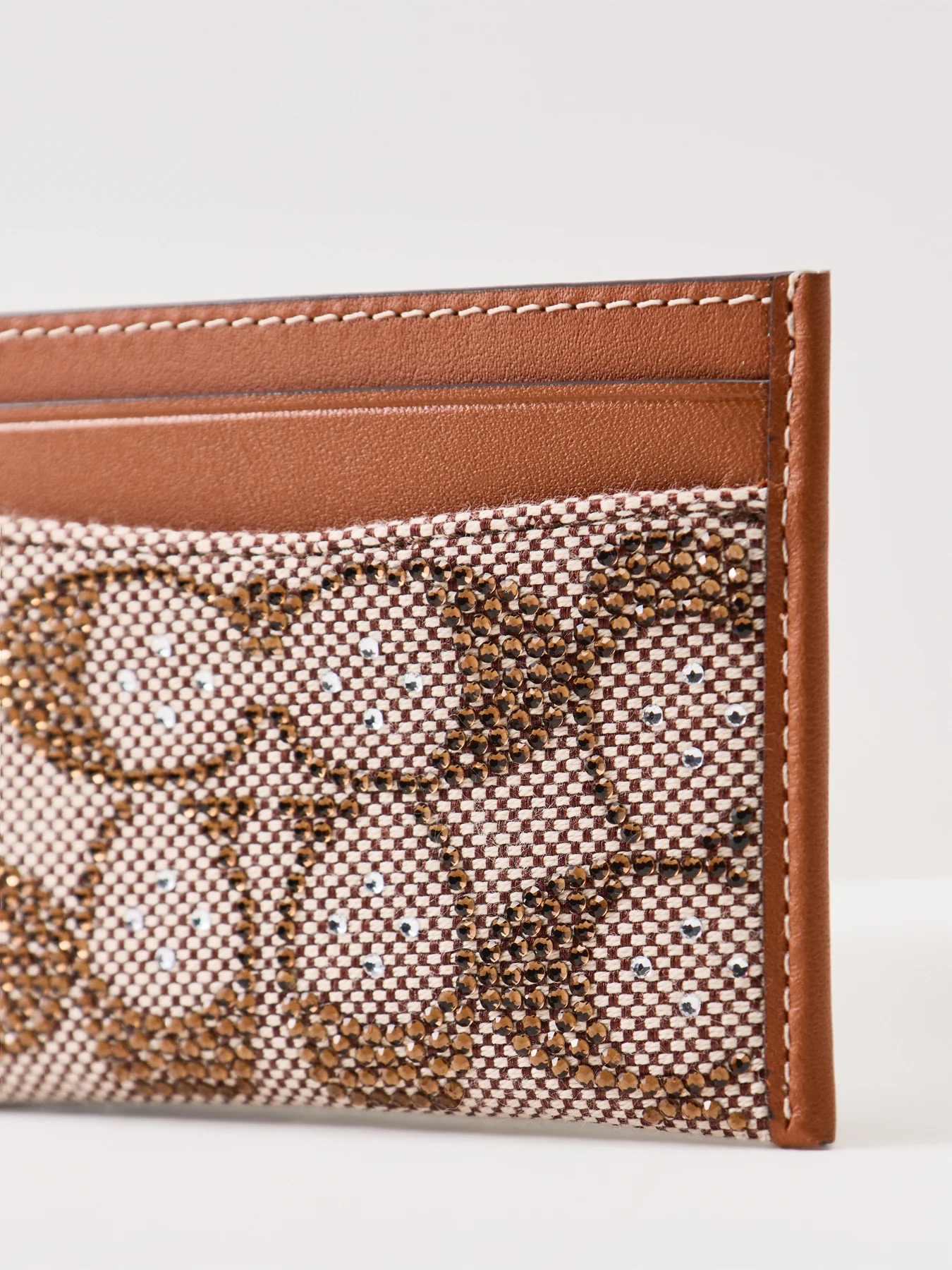 Crystal Signature Jacquard Essential Card Case - Image 3