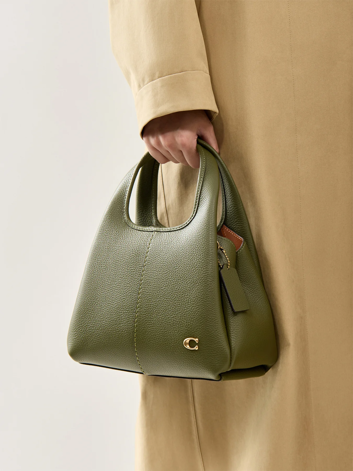 Lana Shoulder Bag 23 Olive - Image 2