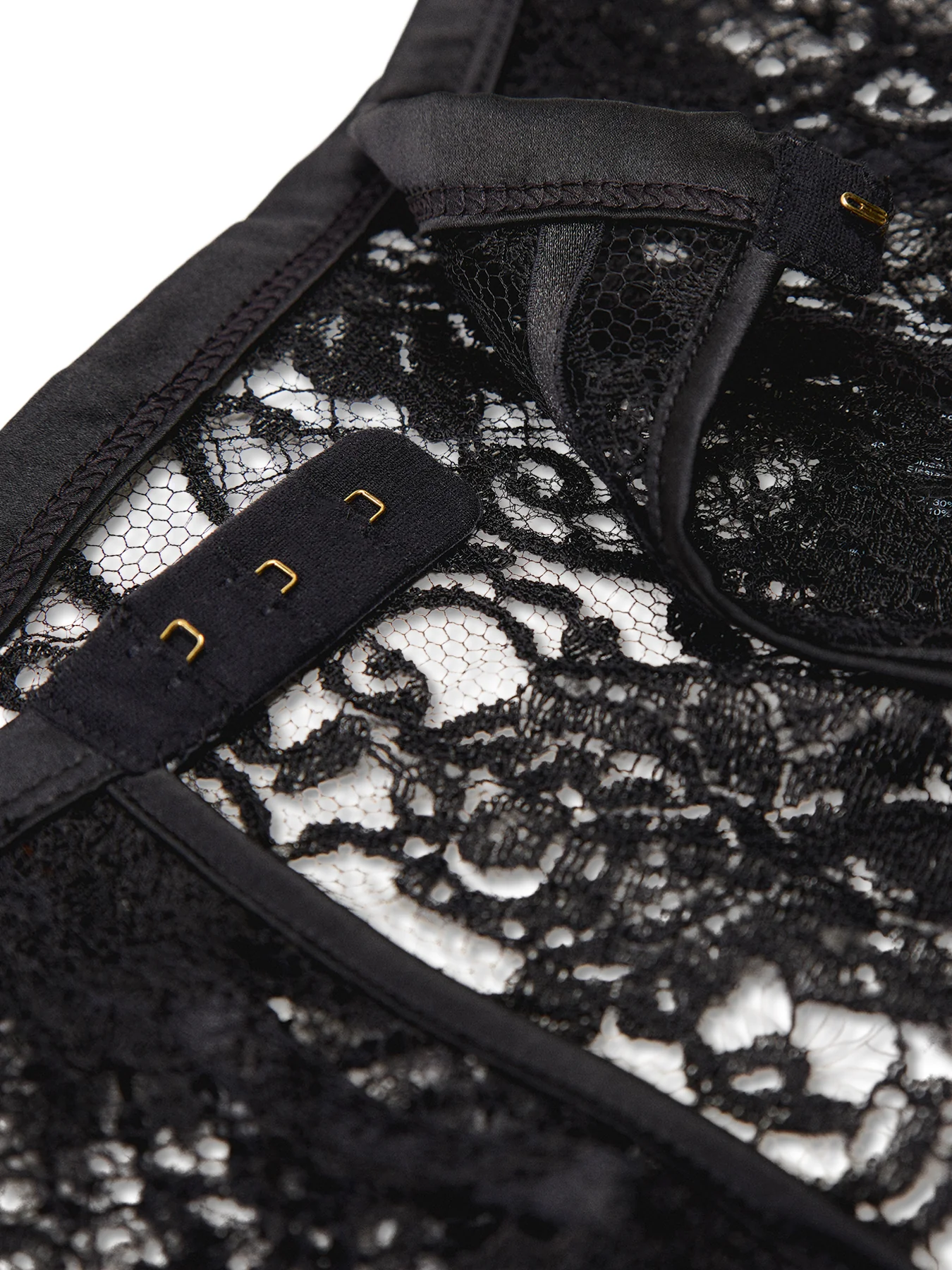Hera Suspender Belt Lace Black - Image 2