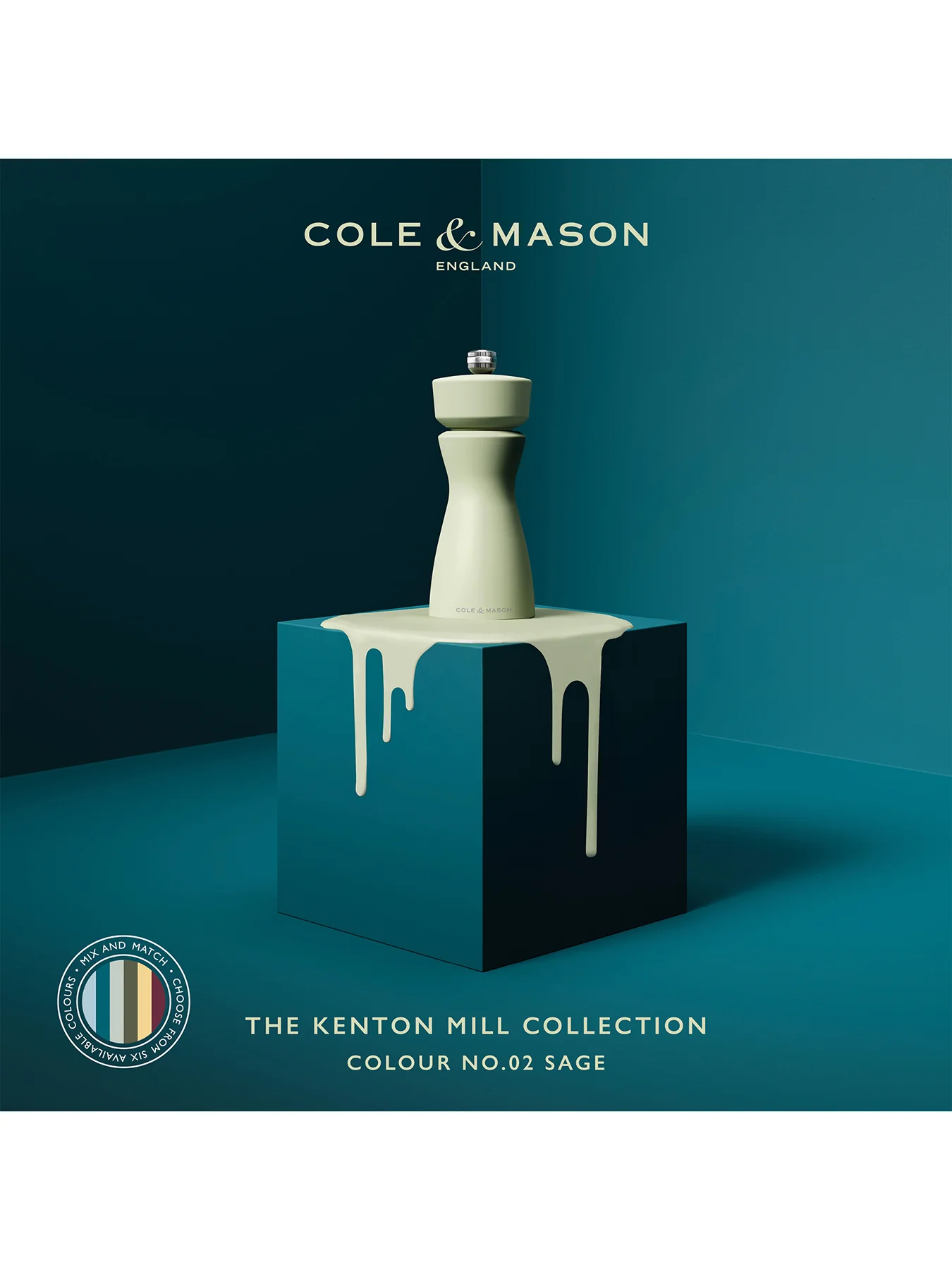 Kenton Salt and Pepper Mill Sage - Image 4