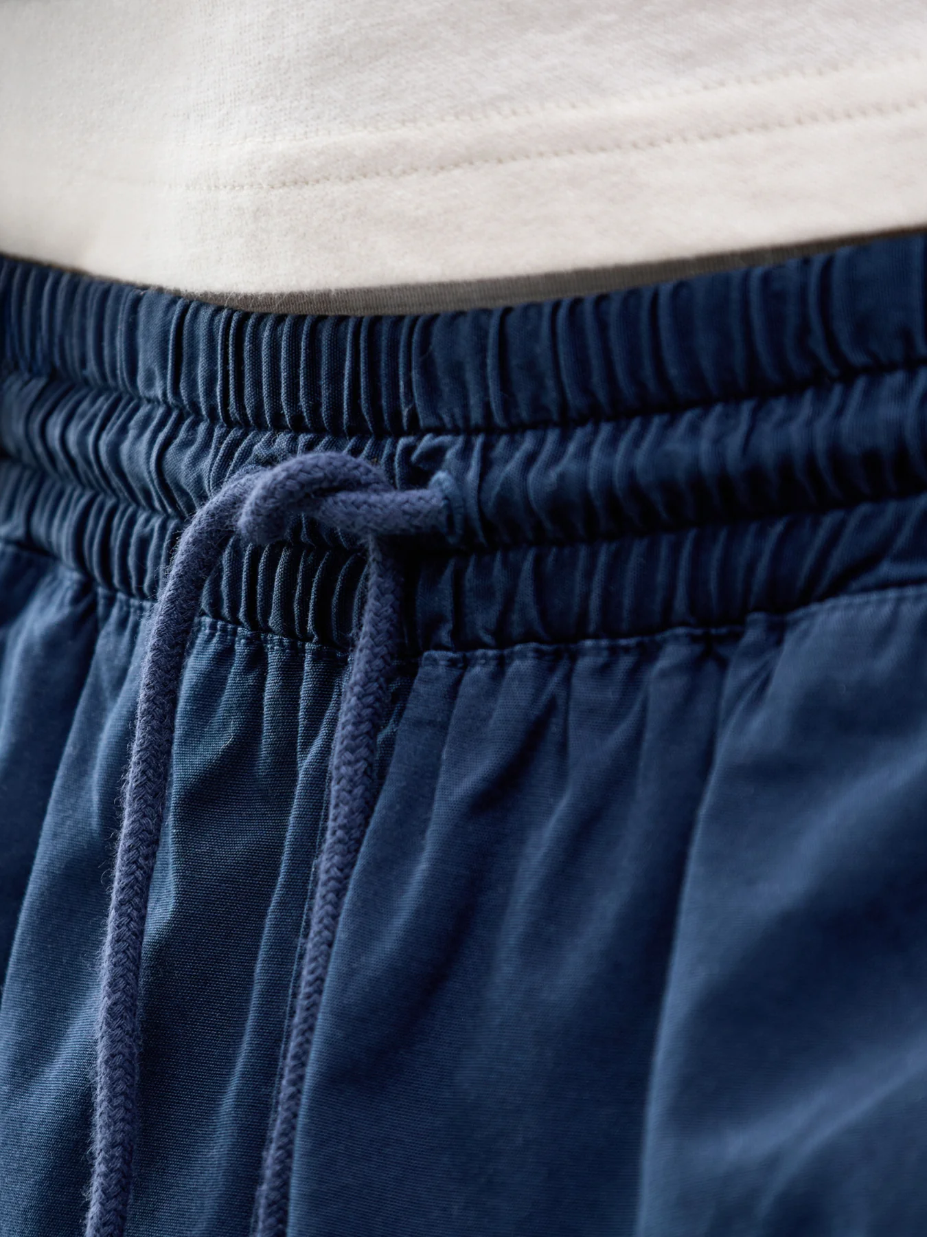 Organic Twill Shorts Navy - Image 3