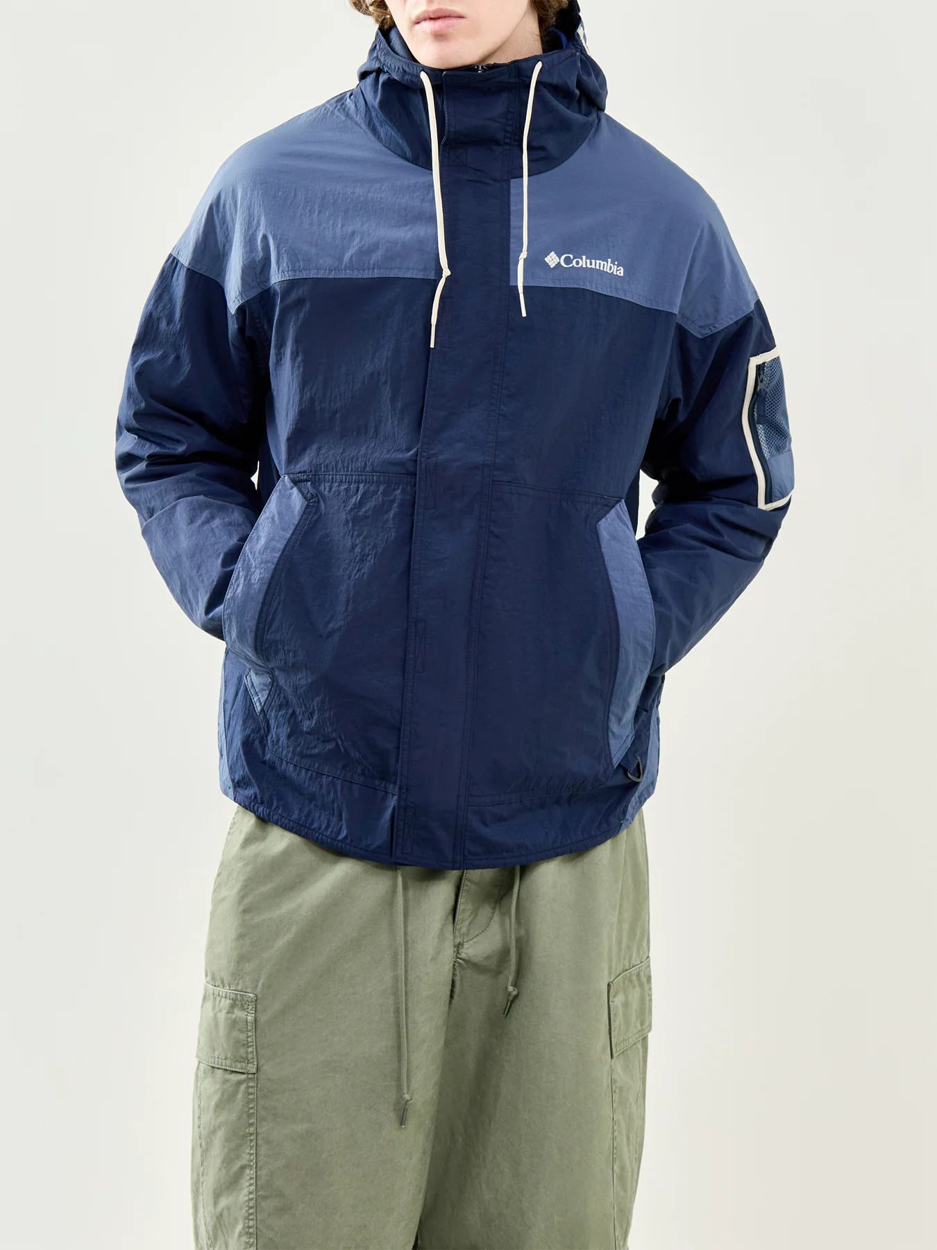 Challenger II Windbreaker Navy - Image 4