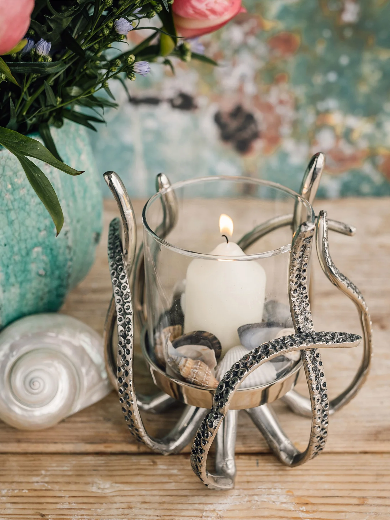 Mini Octopus Hurricane Lantern - Image 2