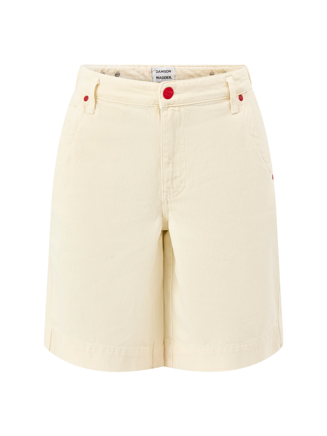 Annie Denim Shorts Butter Yellow