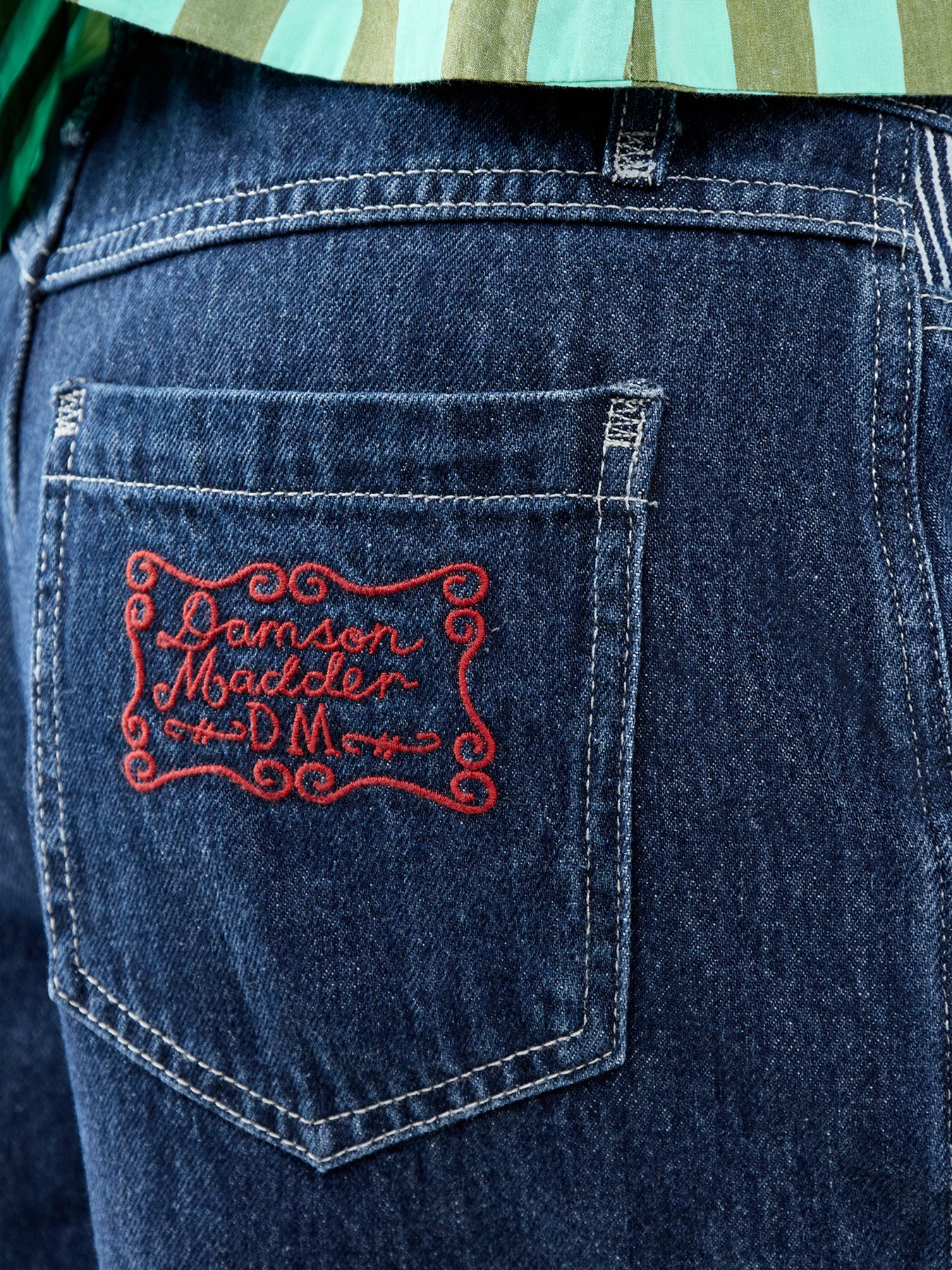 Annie Denim Shorts Indigo - Image 3