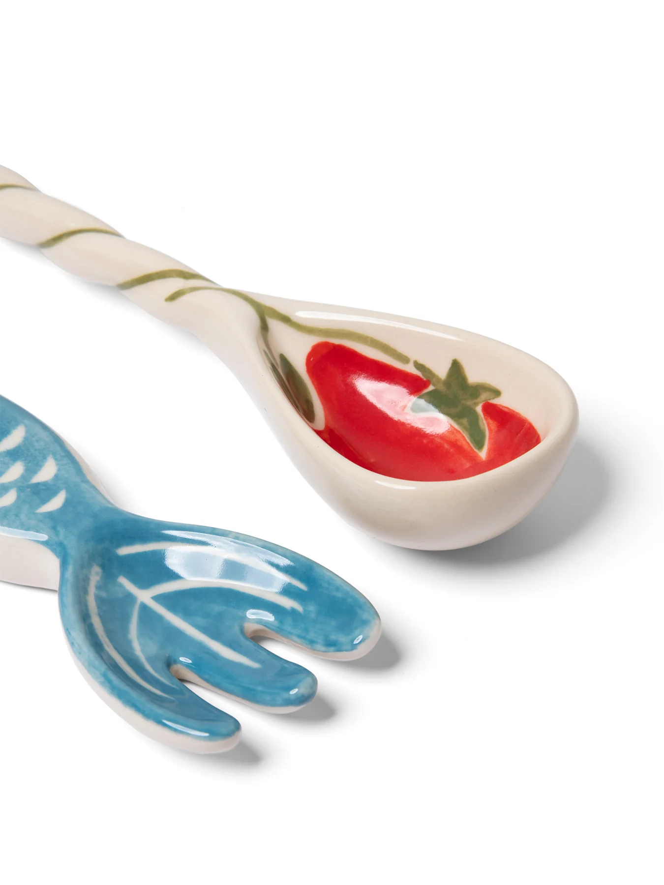 Ceramic Salad Servers - Image 3