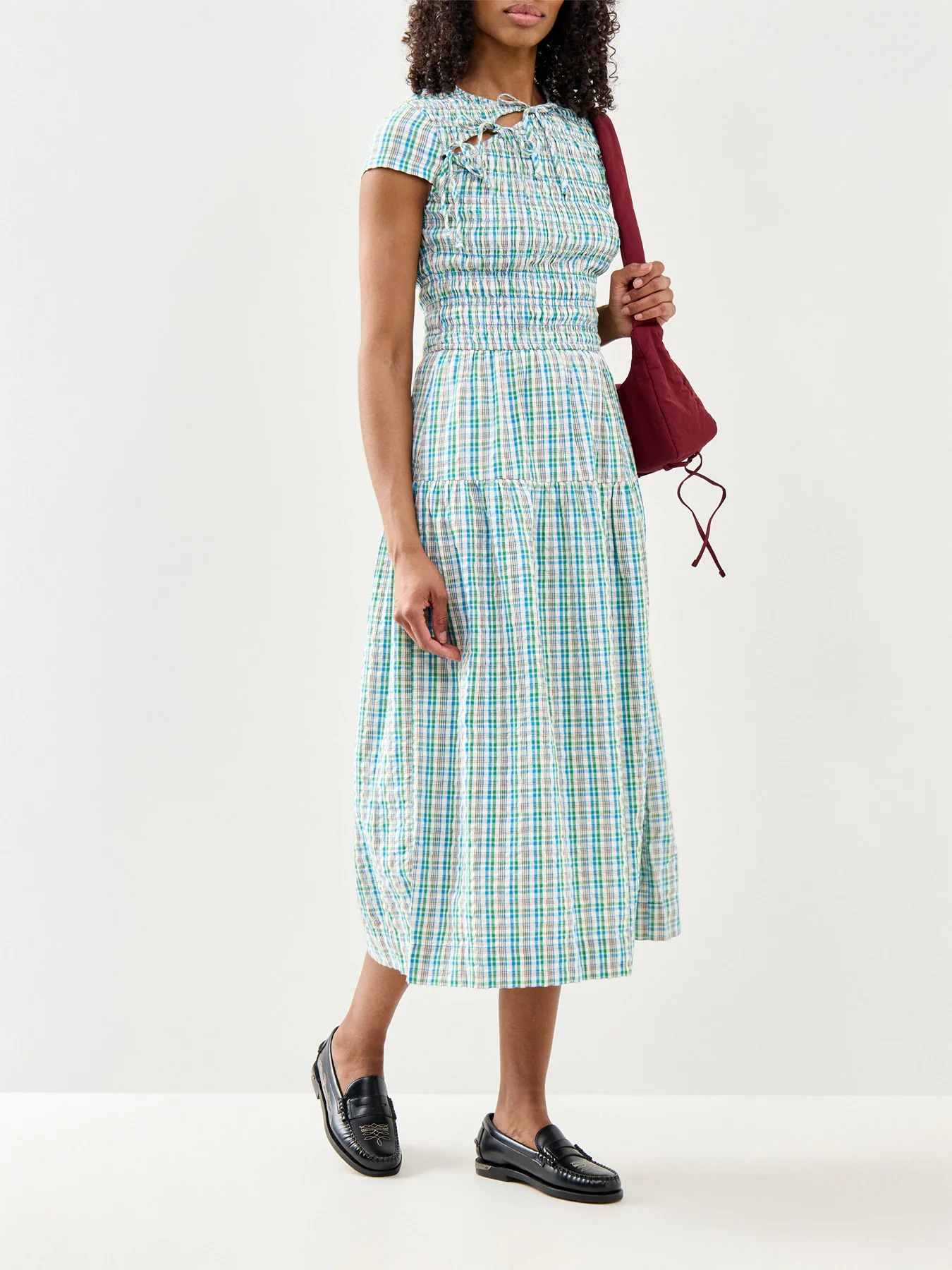 Ebba Midi Dress Multi - Image 4