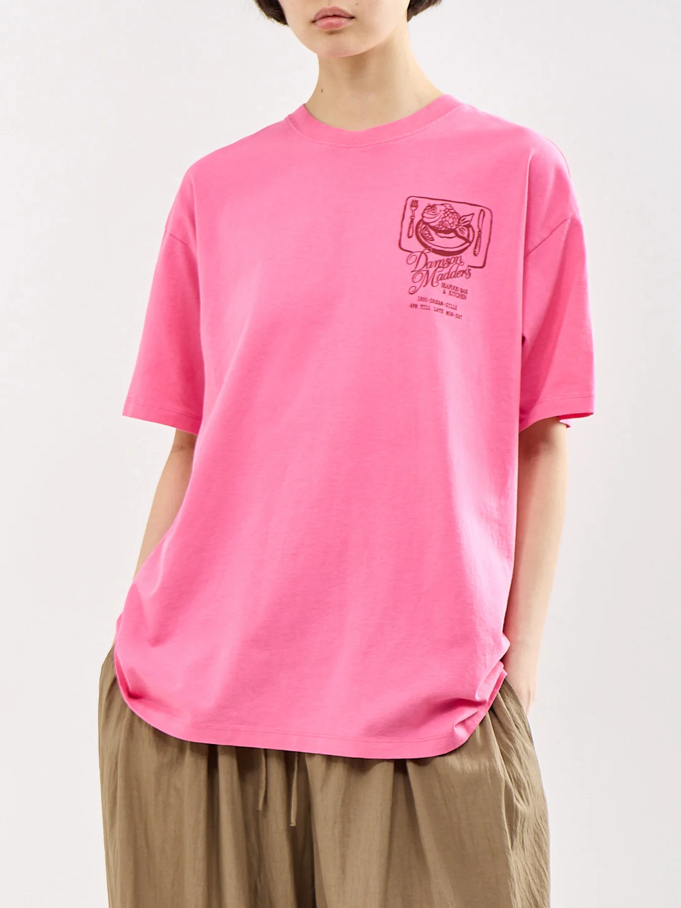 Gill Of Dreams Graphic T-Shirt Pink - Image 4