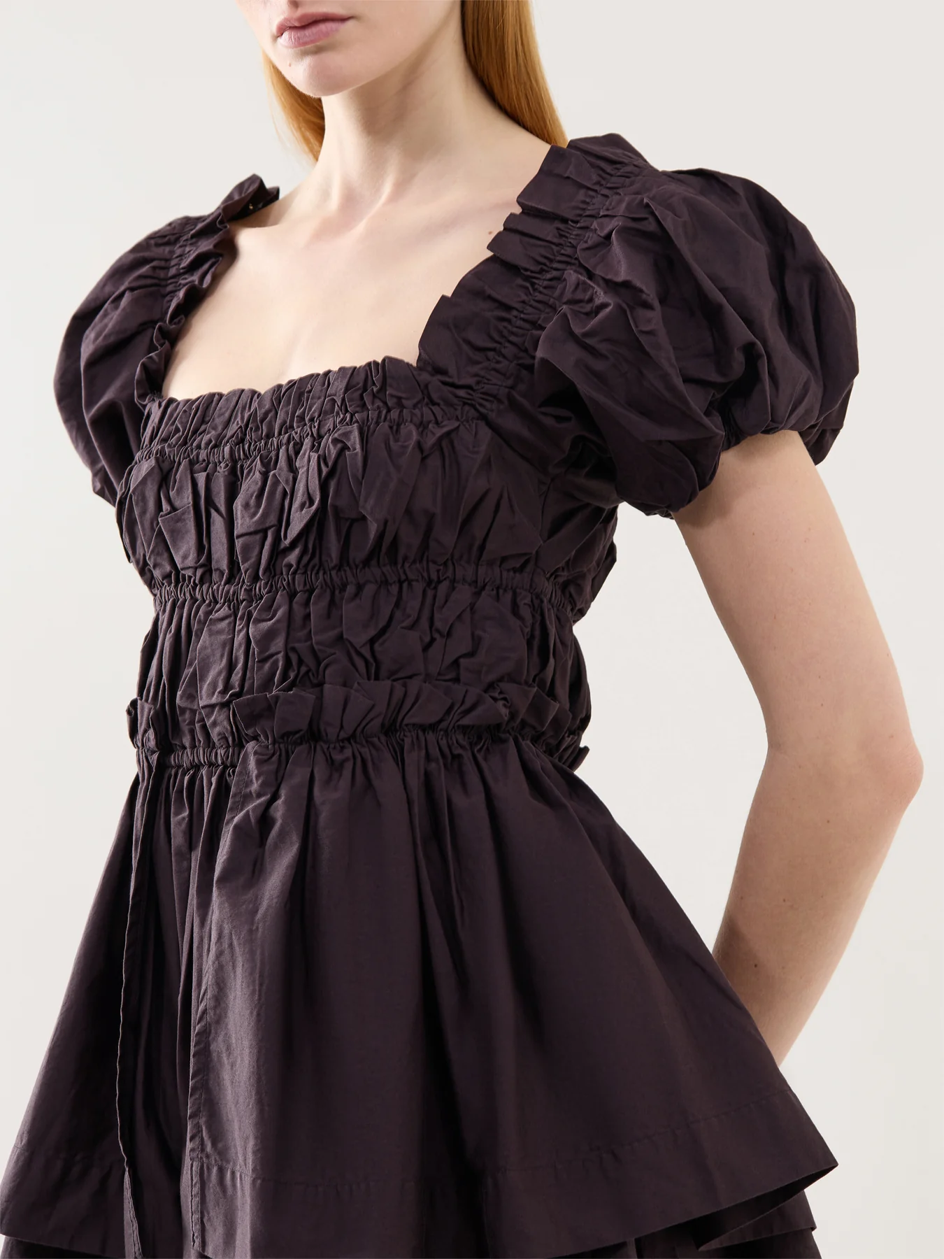Lyza Mini Dress Black - Image 3