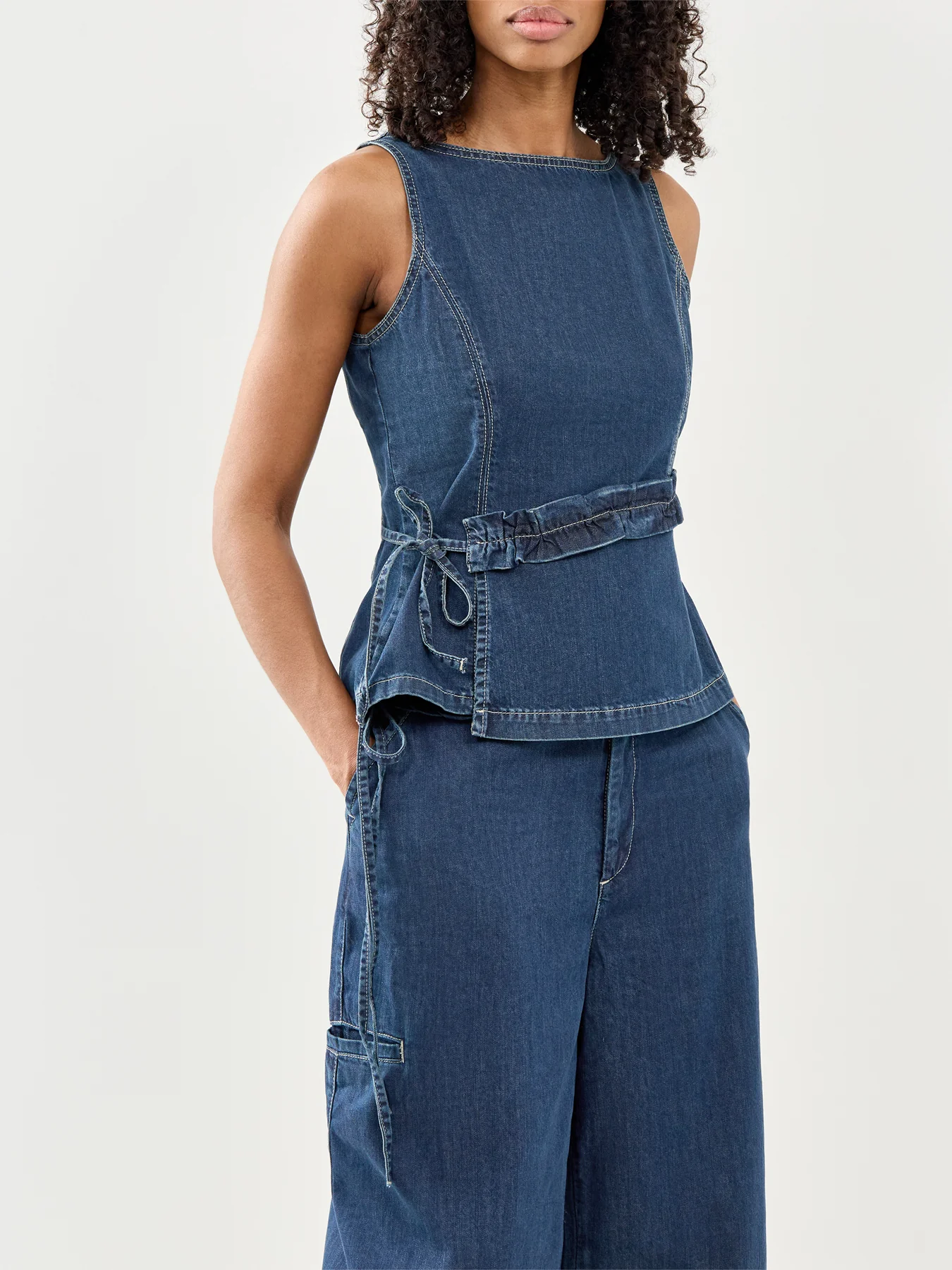 Maxime Blouse Indigo - Image 4