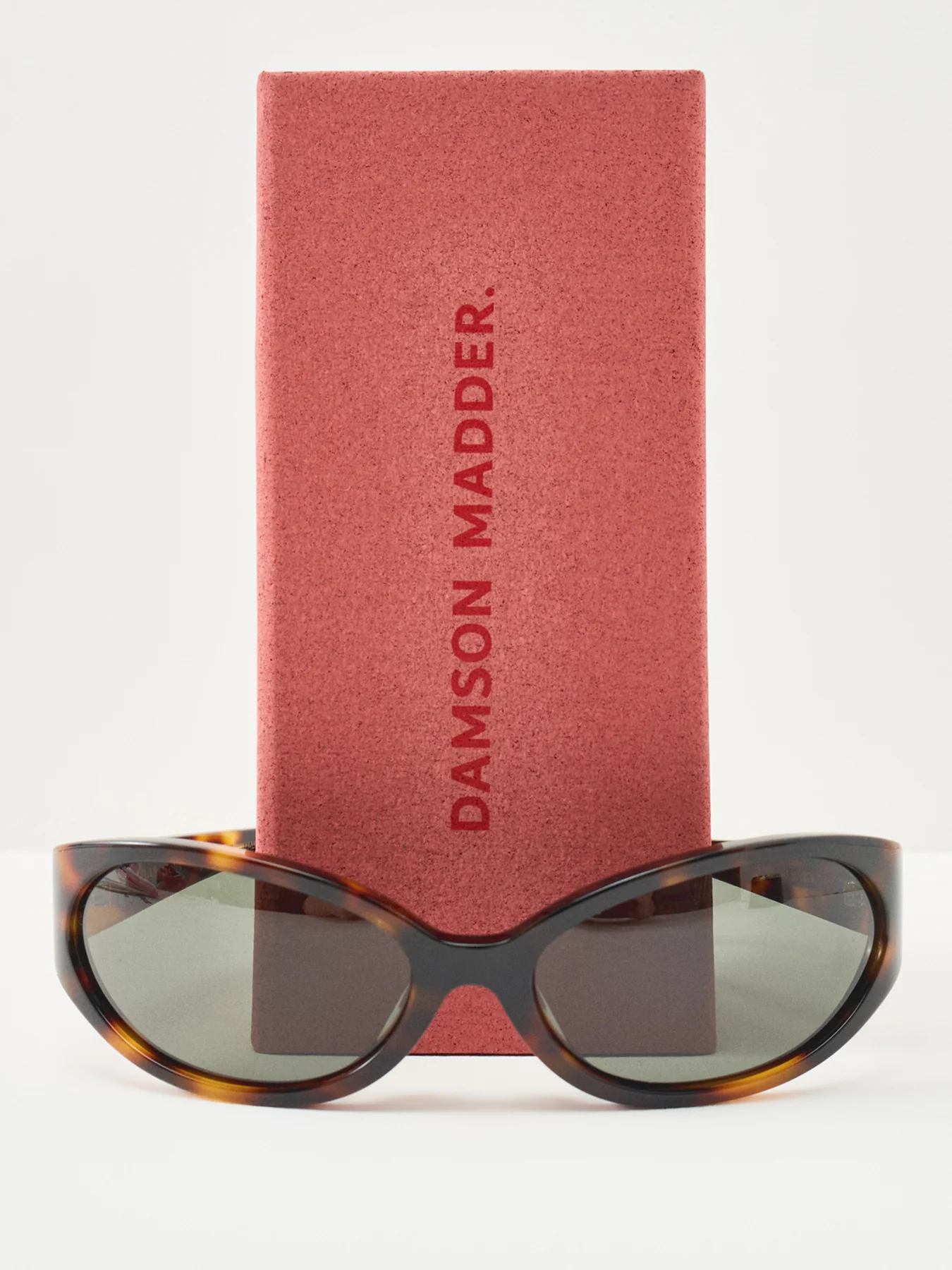 Sporty Wrap Around Sunglasses Tortoiseshell - Image 3
