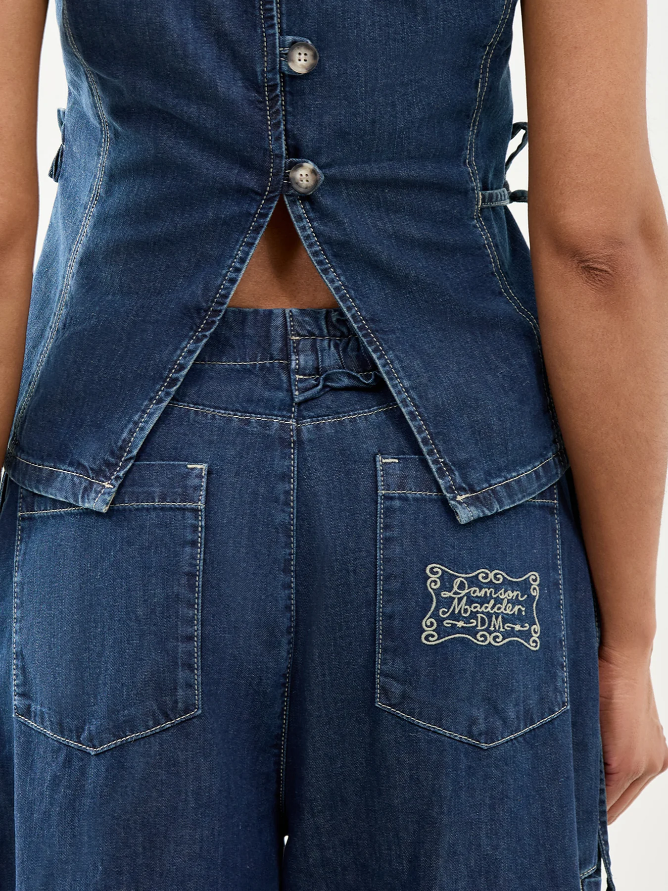 Augusta Straight Leg Jeans Indigo - Image 3
