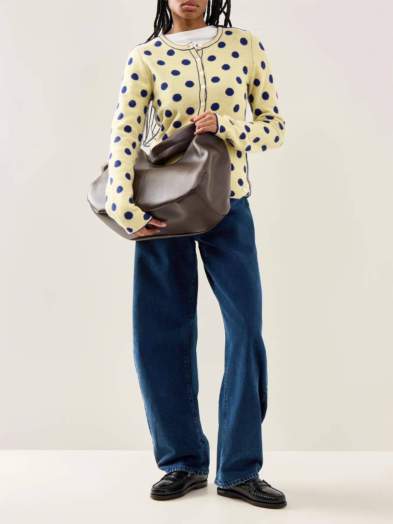 Tabitha Reversible Cardigan Butter - Image 2