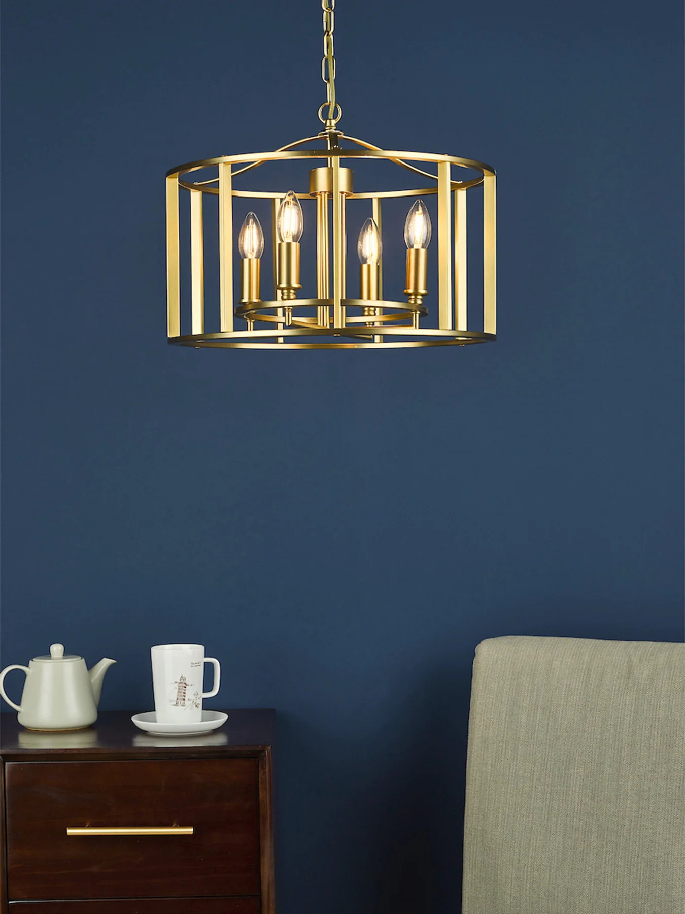 Myka 4 Light Pendant - Image 3