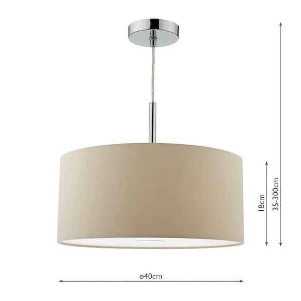 Ronda 3 Light Pendant 40cm - Image 3