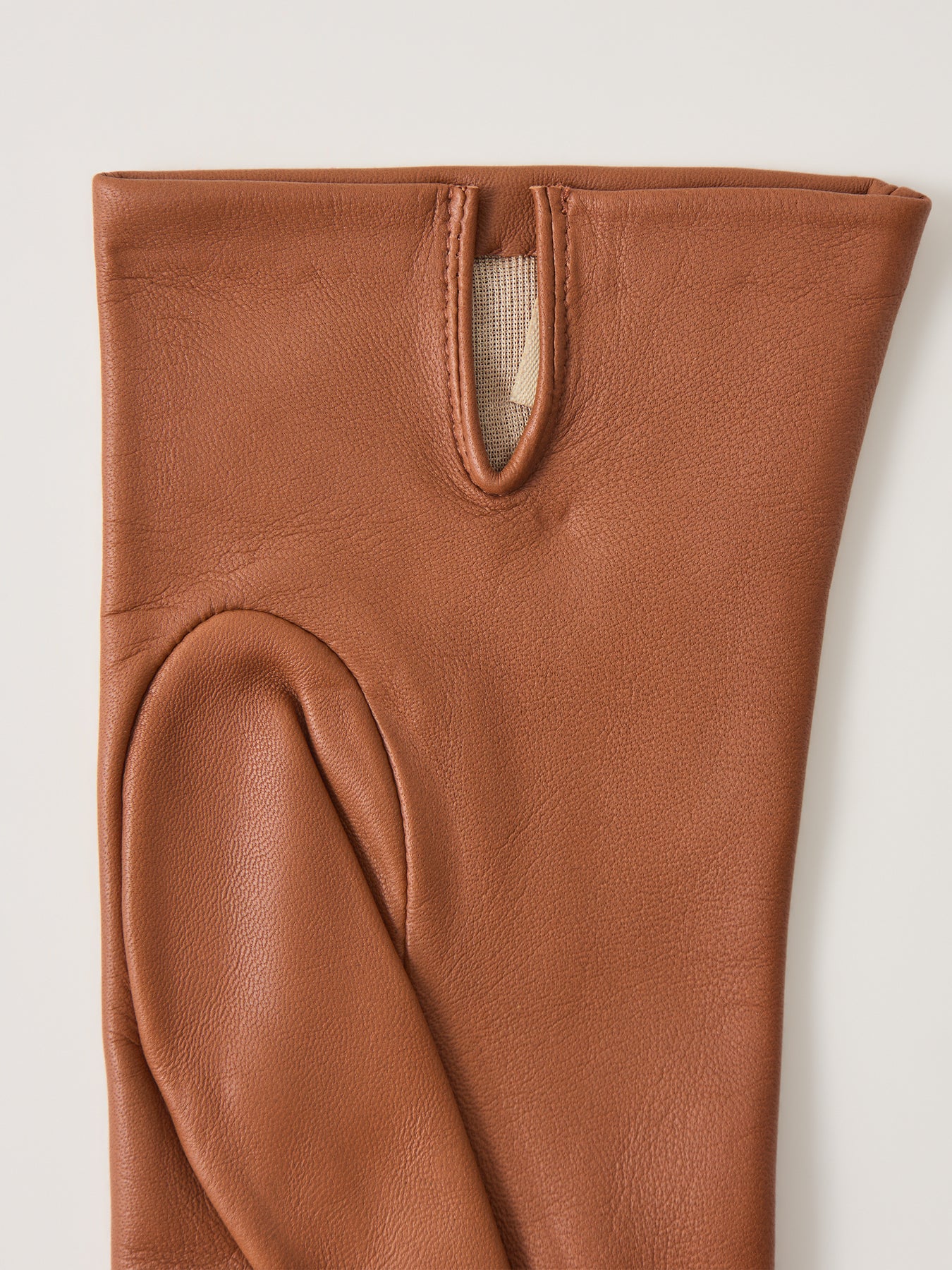 Felicity Leather Gloves Tan - Image 2