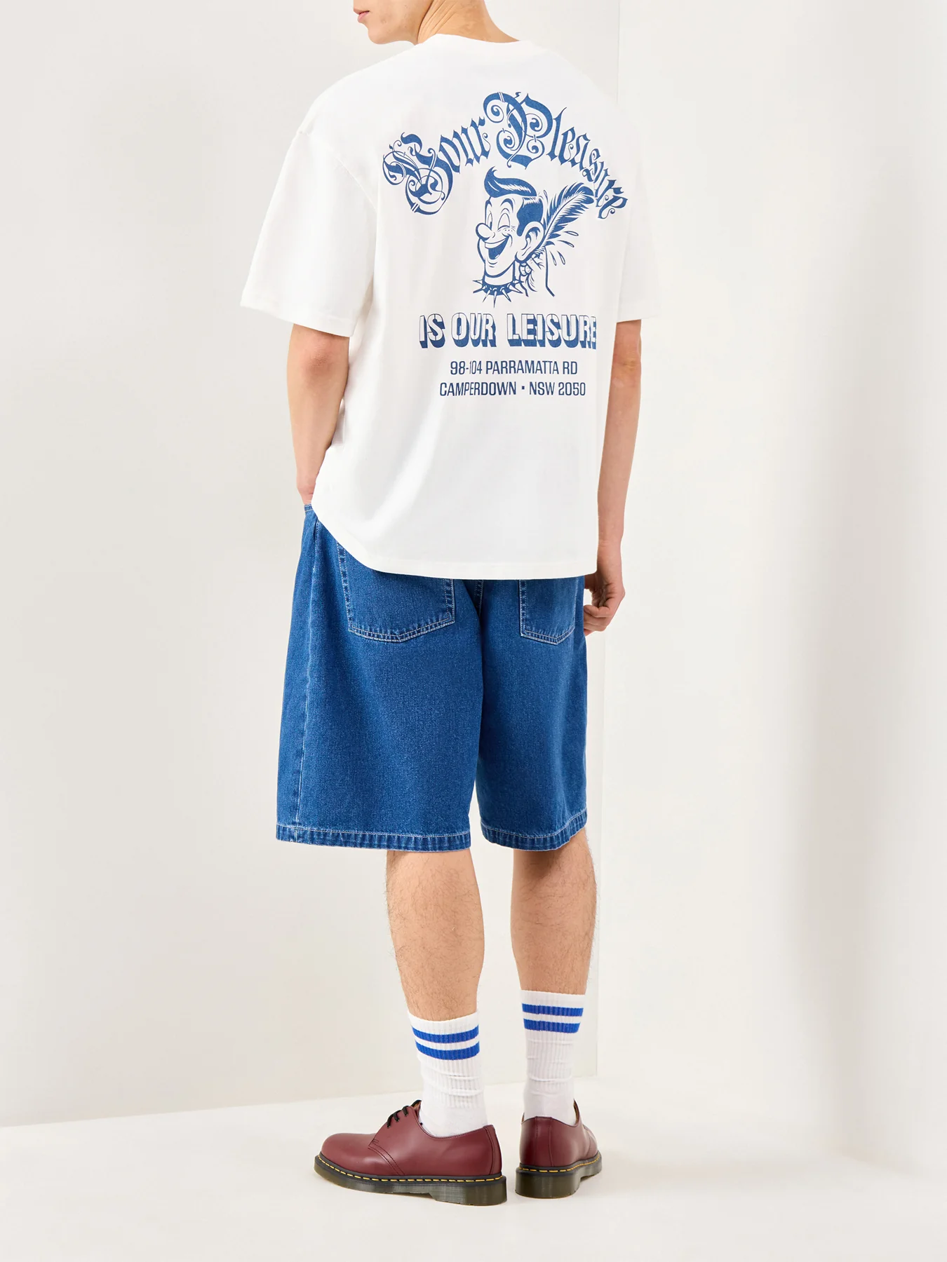 Ruff And Smooth T-Shirt White - Image 2