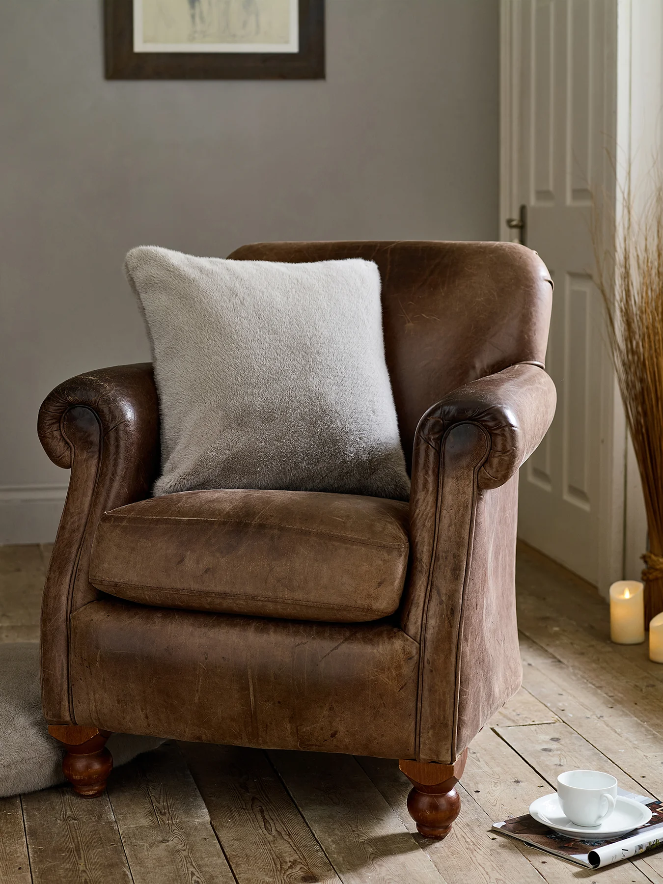 Ashford Cushion Pair 50×50cm No Colour - Image 2