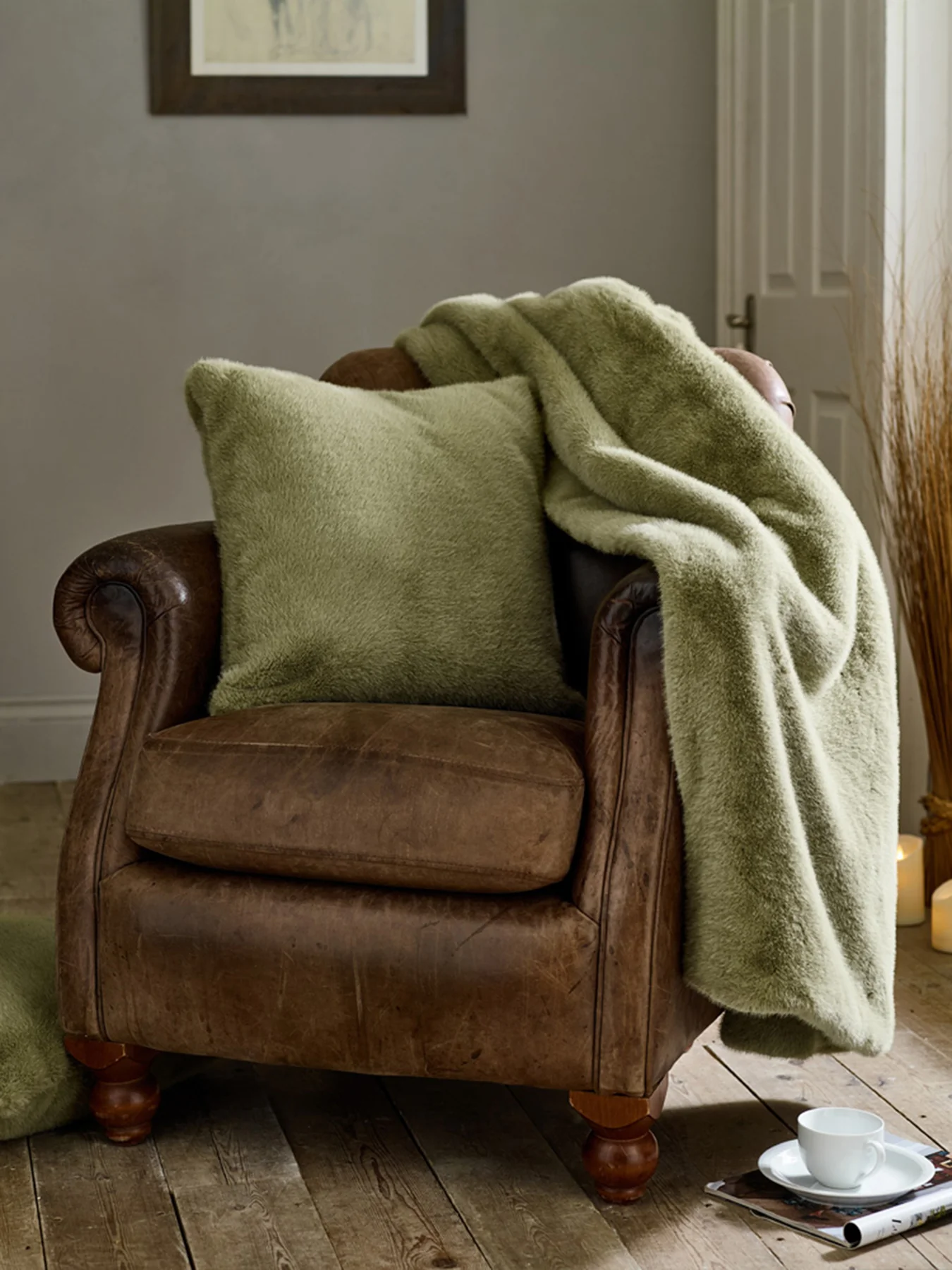 Deyongs TLC Ashford Throw Sage - Image 3