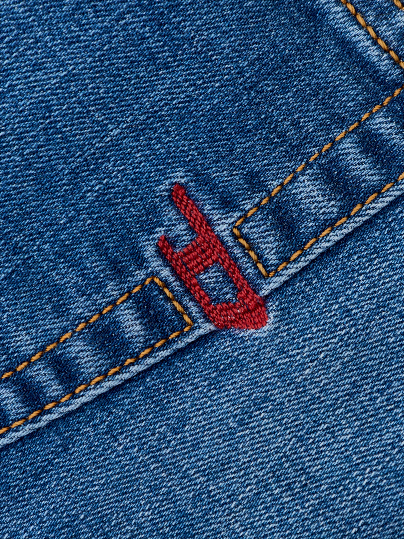 Sleenker Skinny Fit Jeans Blue - Image 3