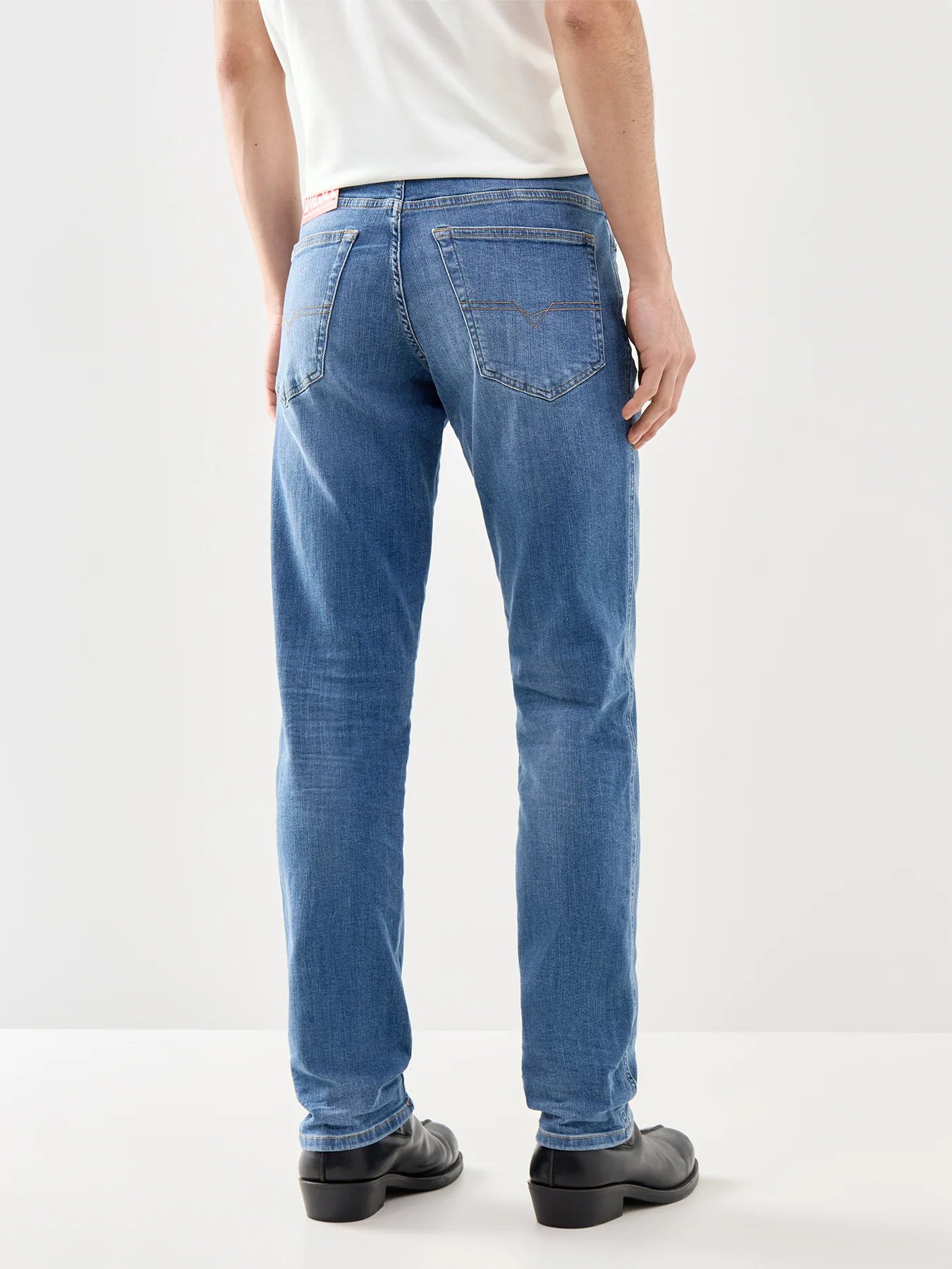 D-Vyl Slim Straight Jeans Blue - Image 5