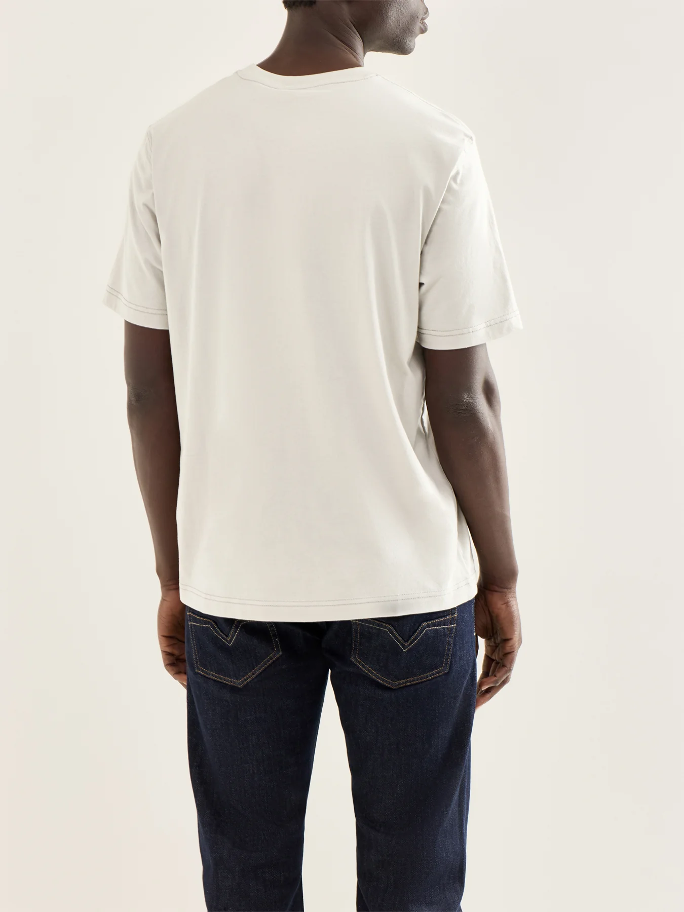 T-Adjust-V1 Graphic T-Shirt Cream - Image 5