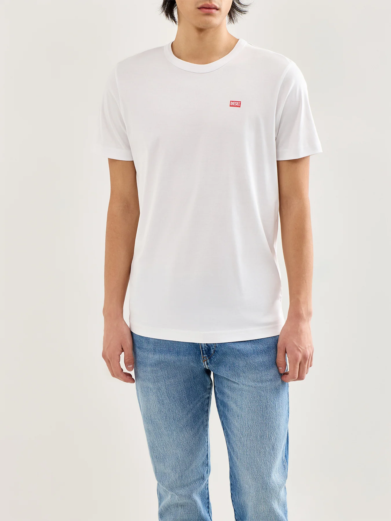 T-Miegor-K77 Small Logo T-Shirt White - Image 4